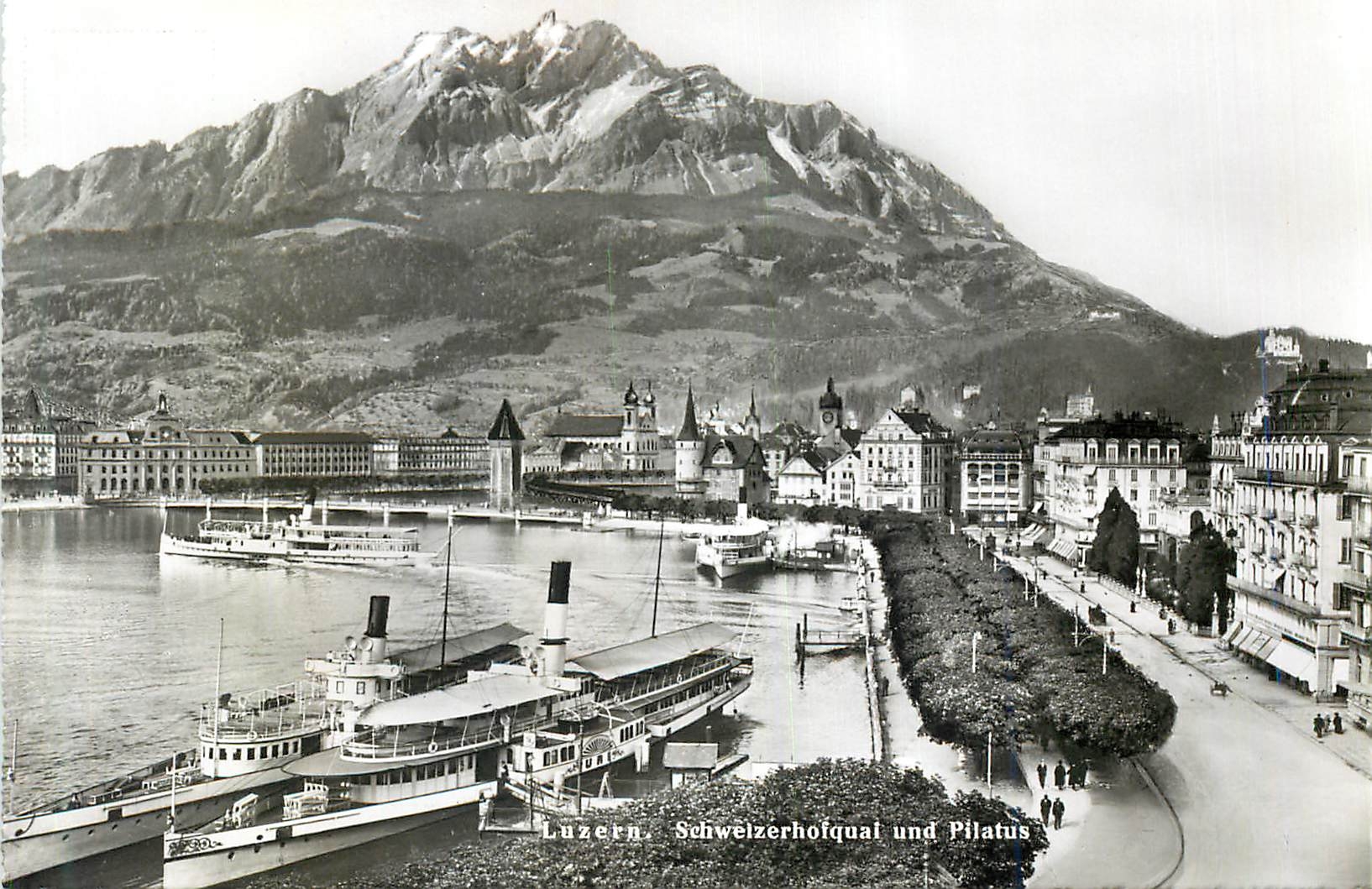 CPM Luzern Schwelzerhoiquai und Pilatus Bateau