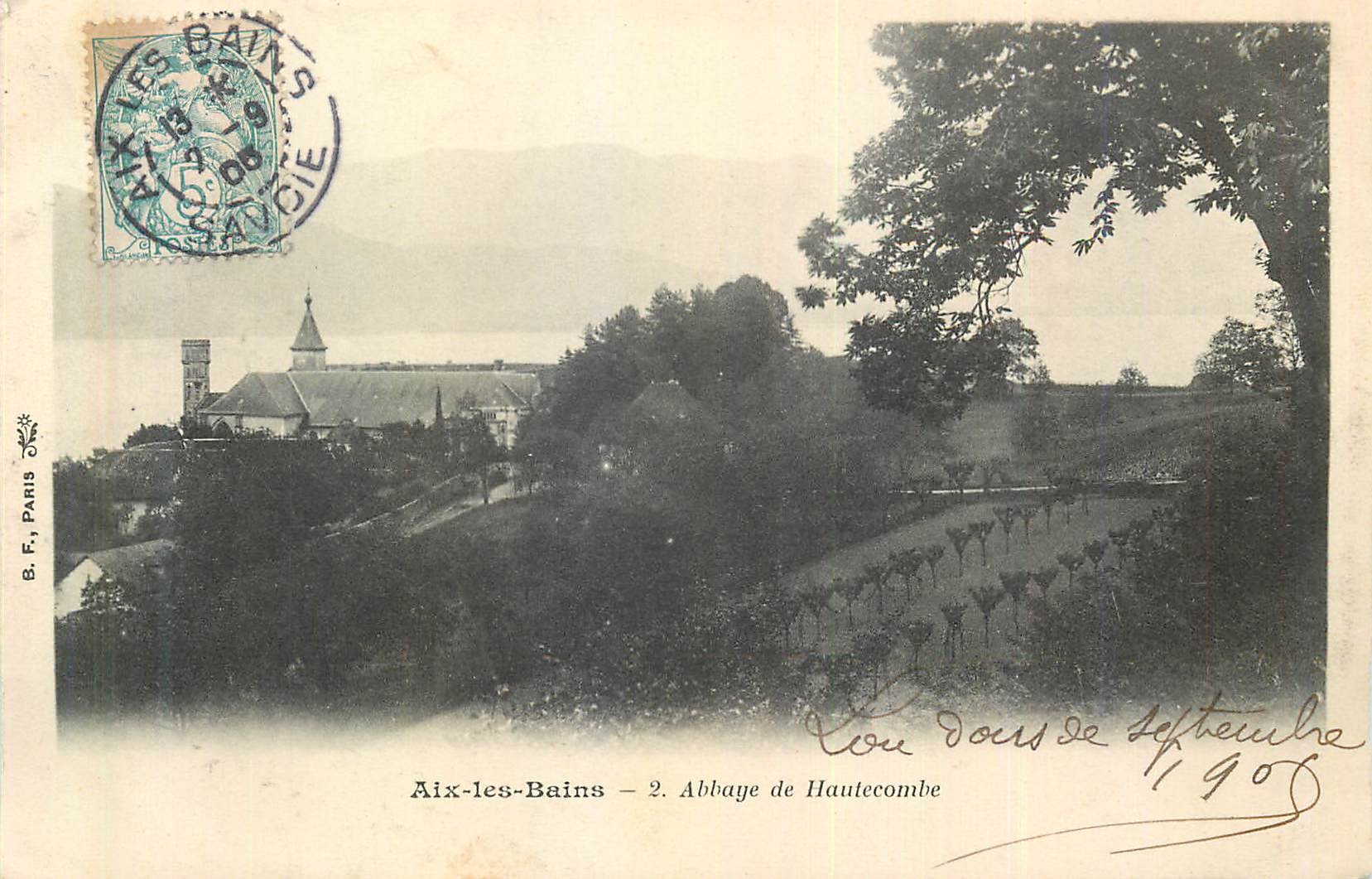 CPA Aix les Bains Abbaye de Hautecombe