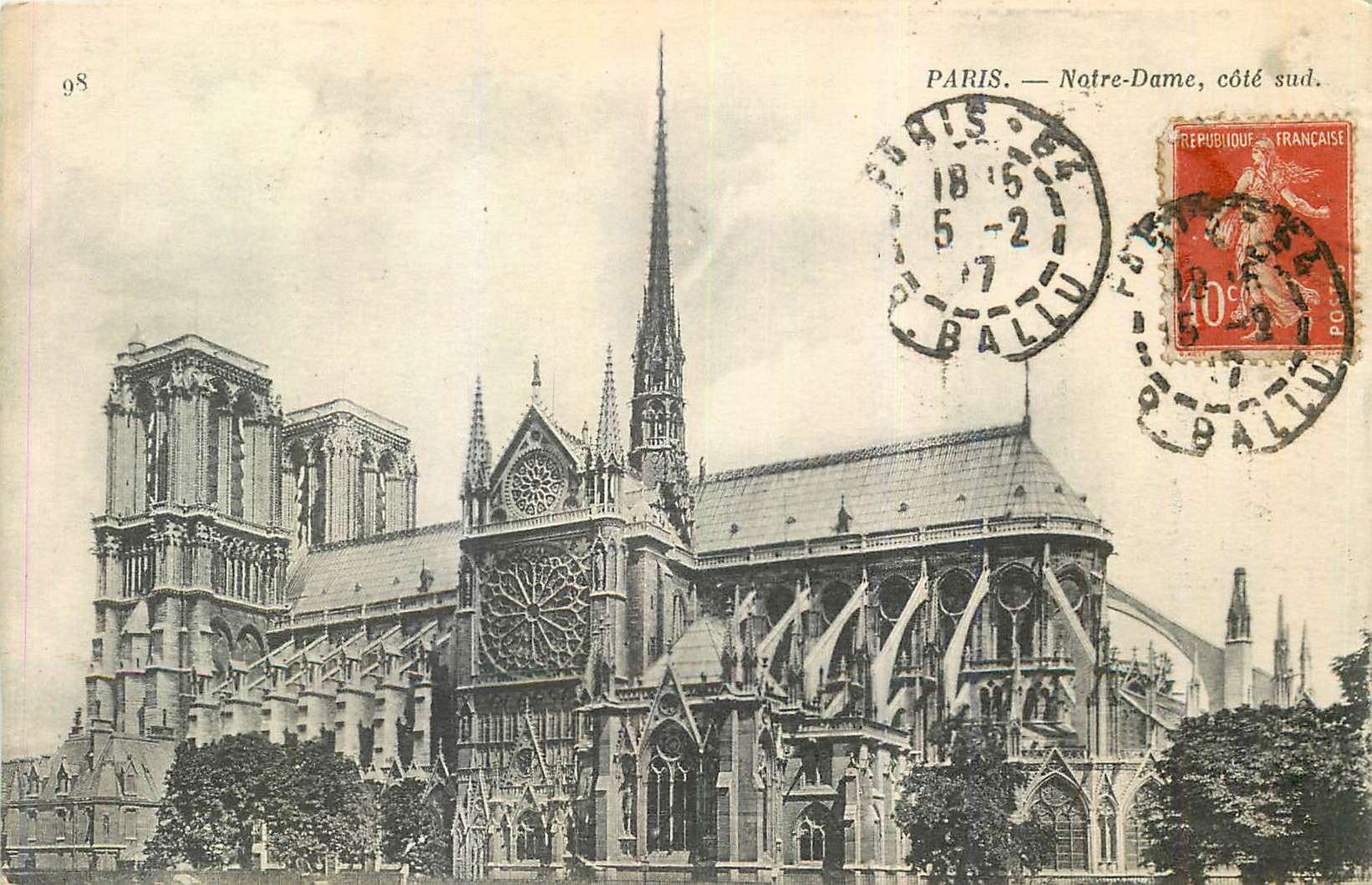 CPA Paris Notre Dame Cote Sud