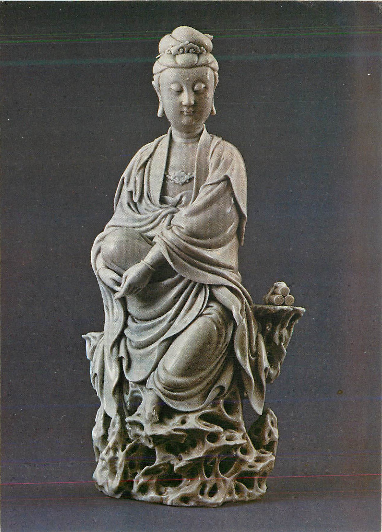CPM Victoria and Albert Museum Kuan Yin Goddess of Mercy Blanc de Chine Porcelain China