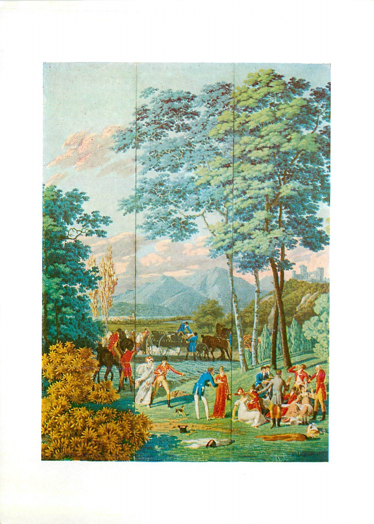 CPM Victoria and Albert Museum La Chasse de Compiegne