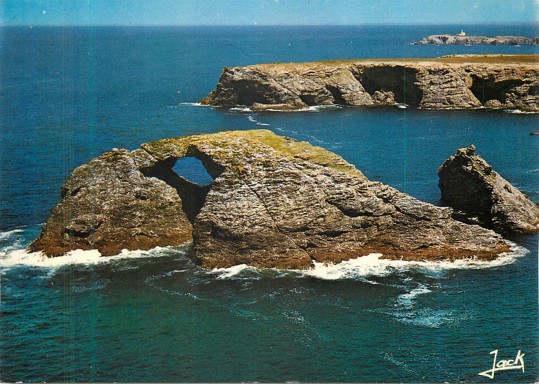 La roche percée — Belle-Île-en-Mer — Éditions d'Art 'JACK' n°2700