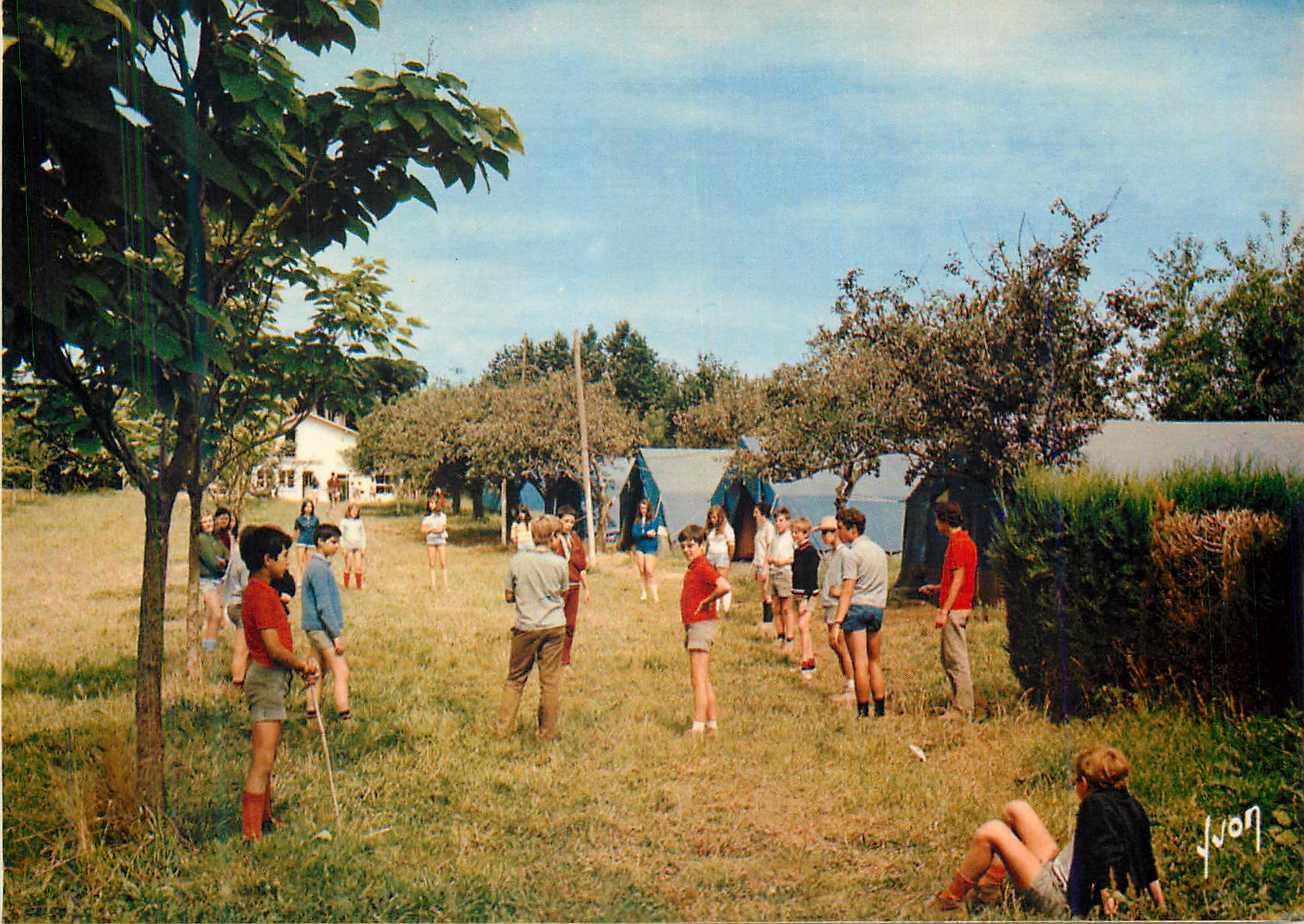 CPA Tarnos (Landes) Centre de Vacances du CE de la RATP les Lames