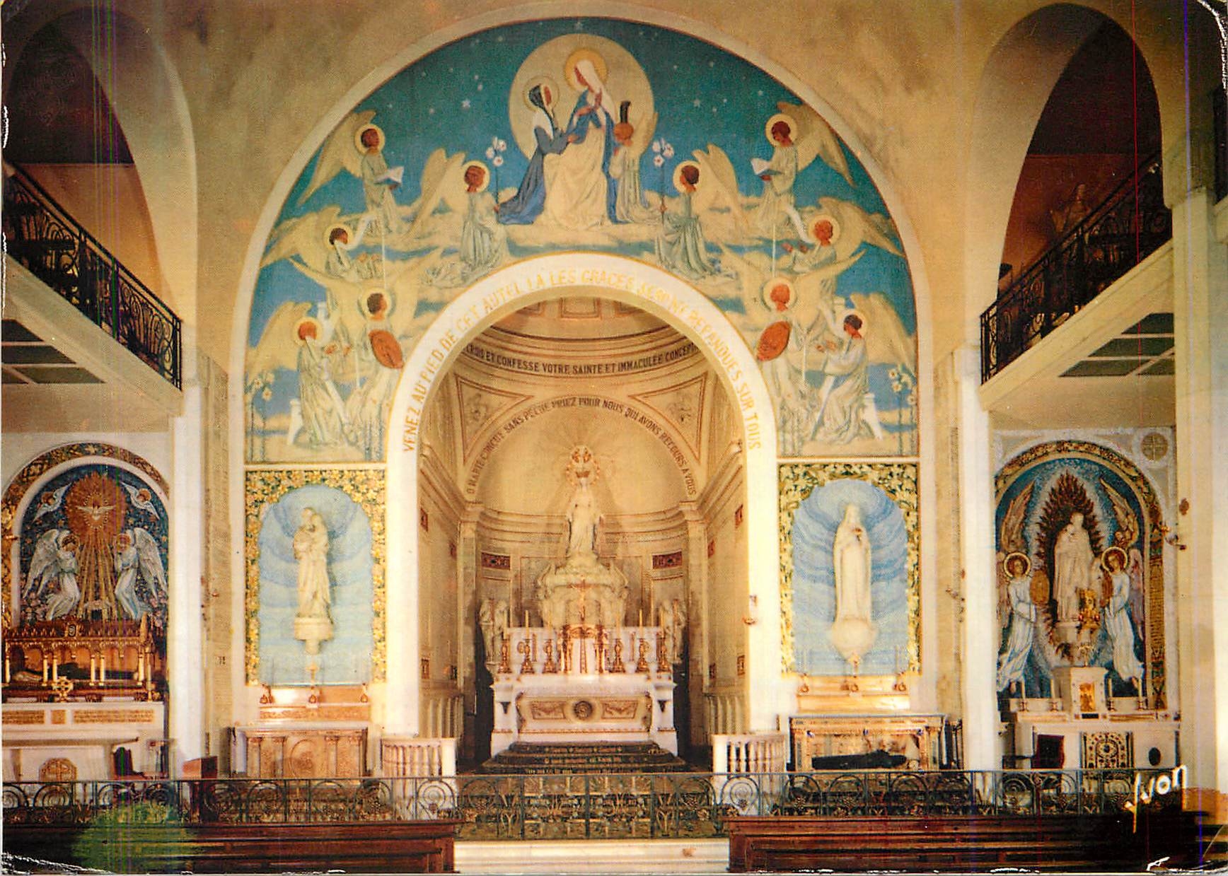 CPM Chapelle de la Medaille Miraculeuse Interieur de la Chapelle