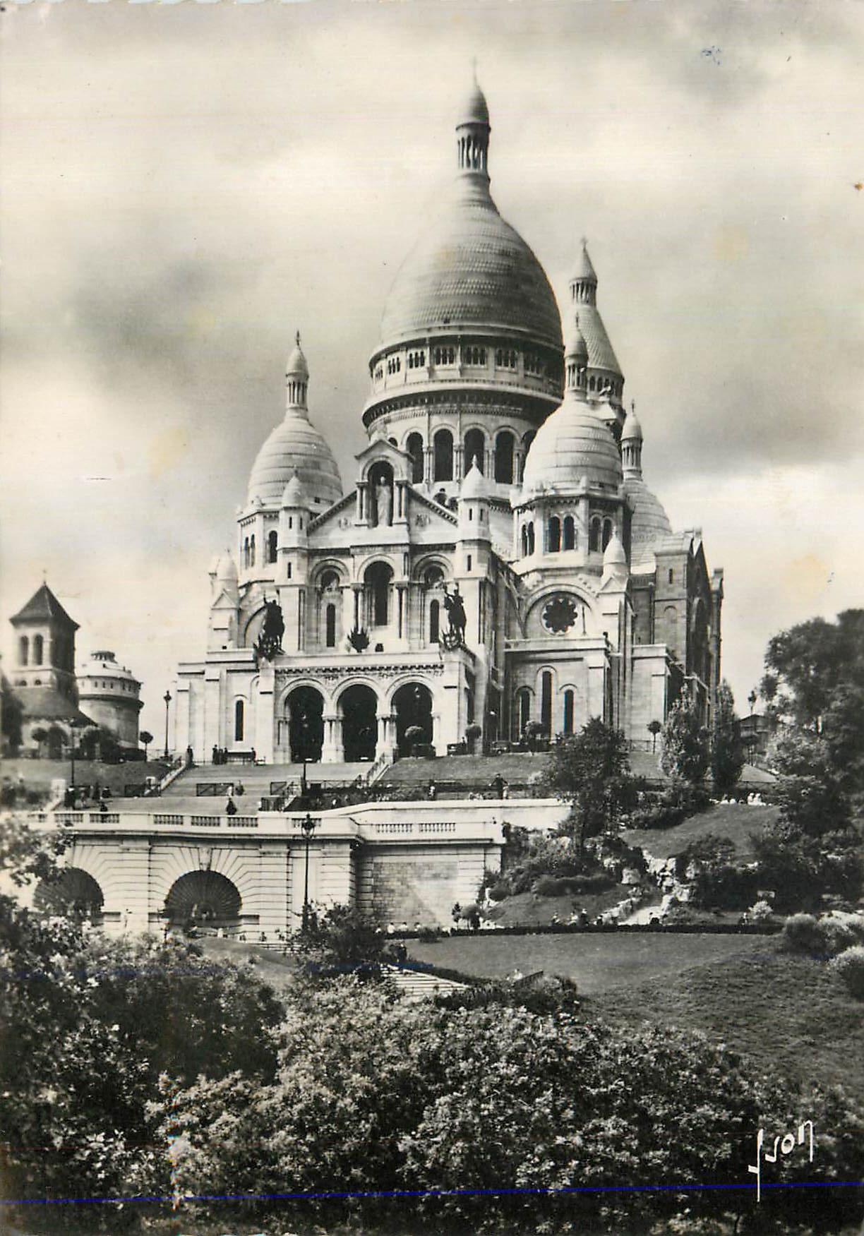 CPM Paris en Flanant Basilique du Sacre Coeur de Montmartre