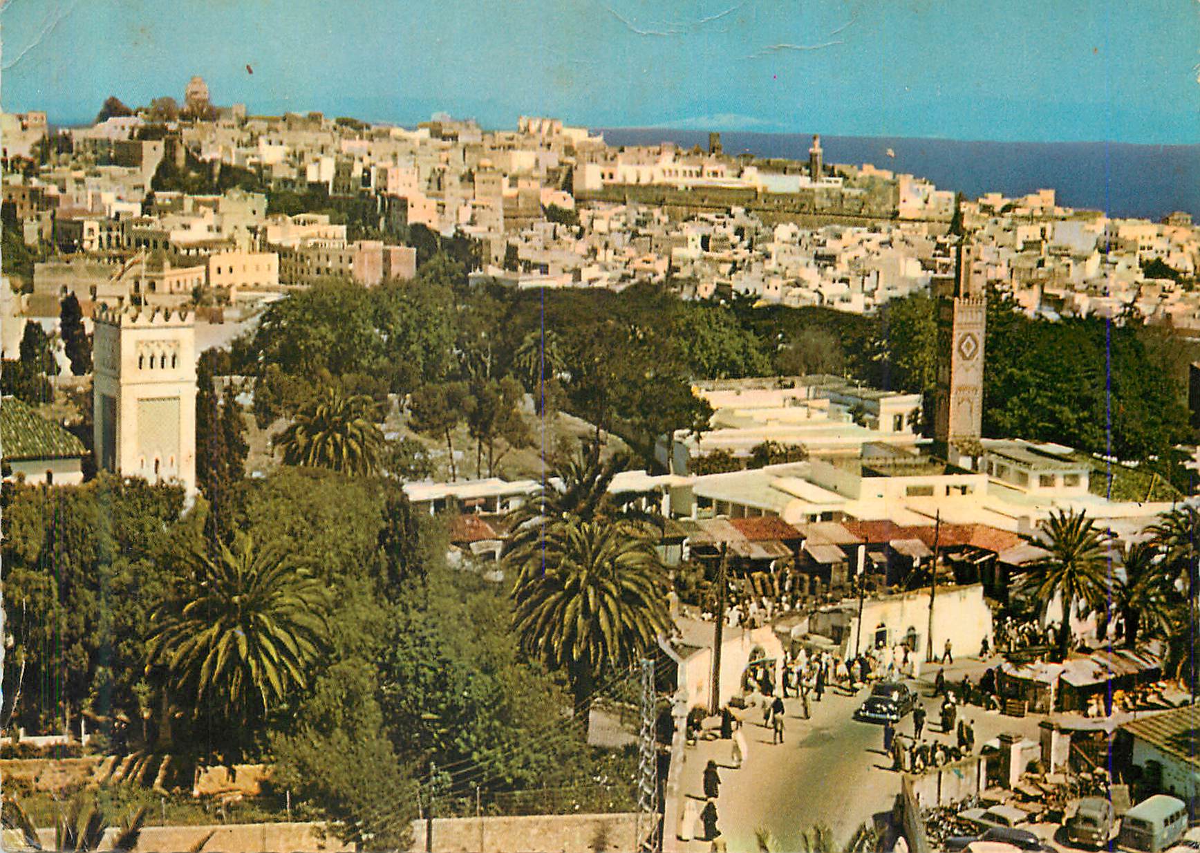 CPM Tanger Vue Generale de la Ville Ancienne