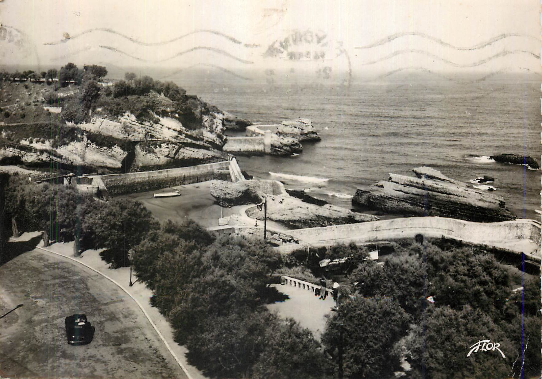 CPM Biarritz (Basses Pyrenees) Vue Panoramique prise des Chambres de l'Hotel