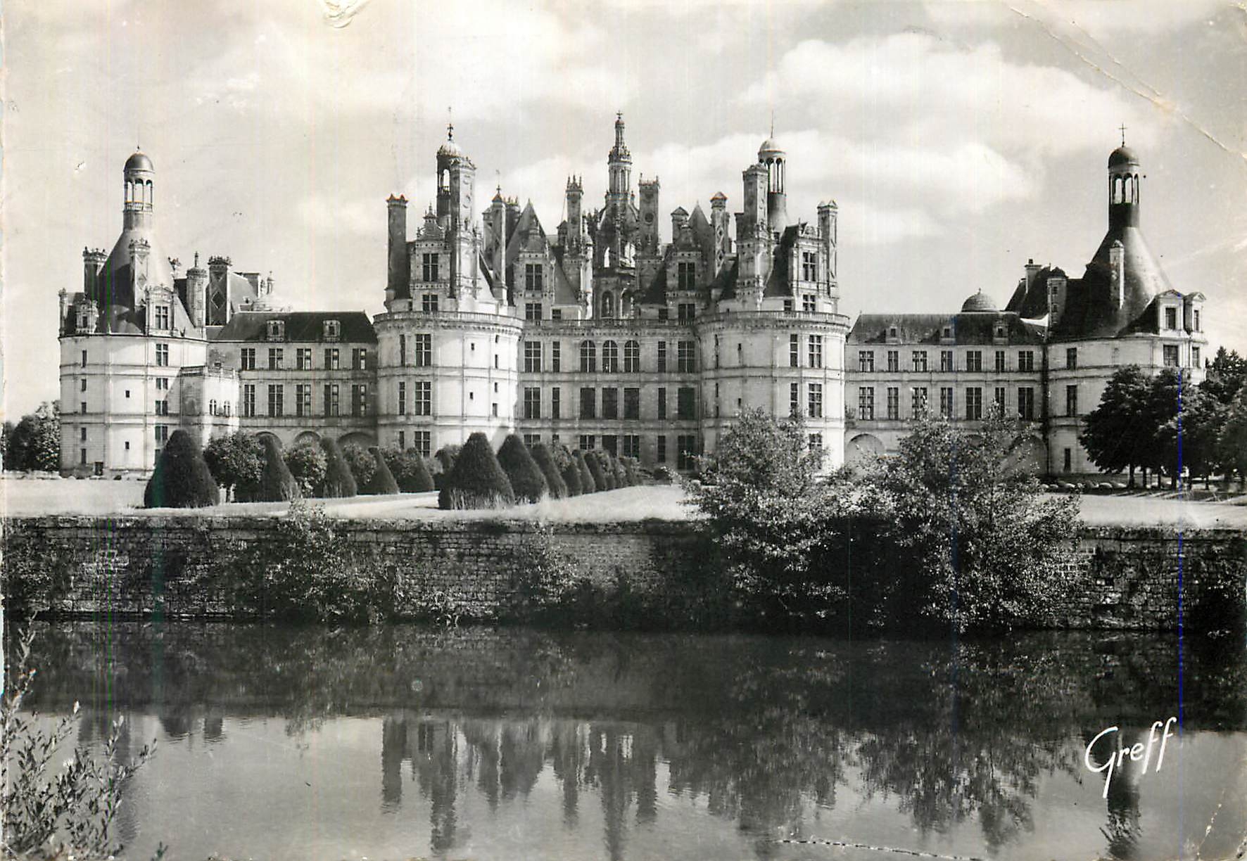 Chambord — Façade Nord — Greff