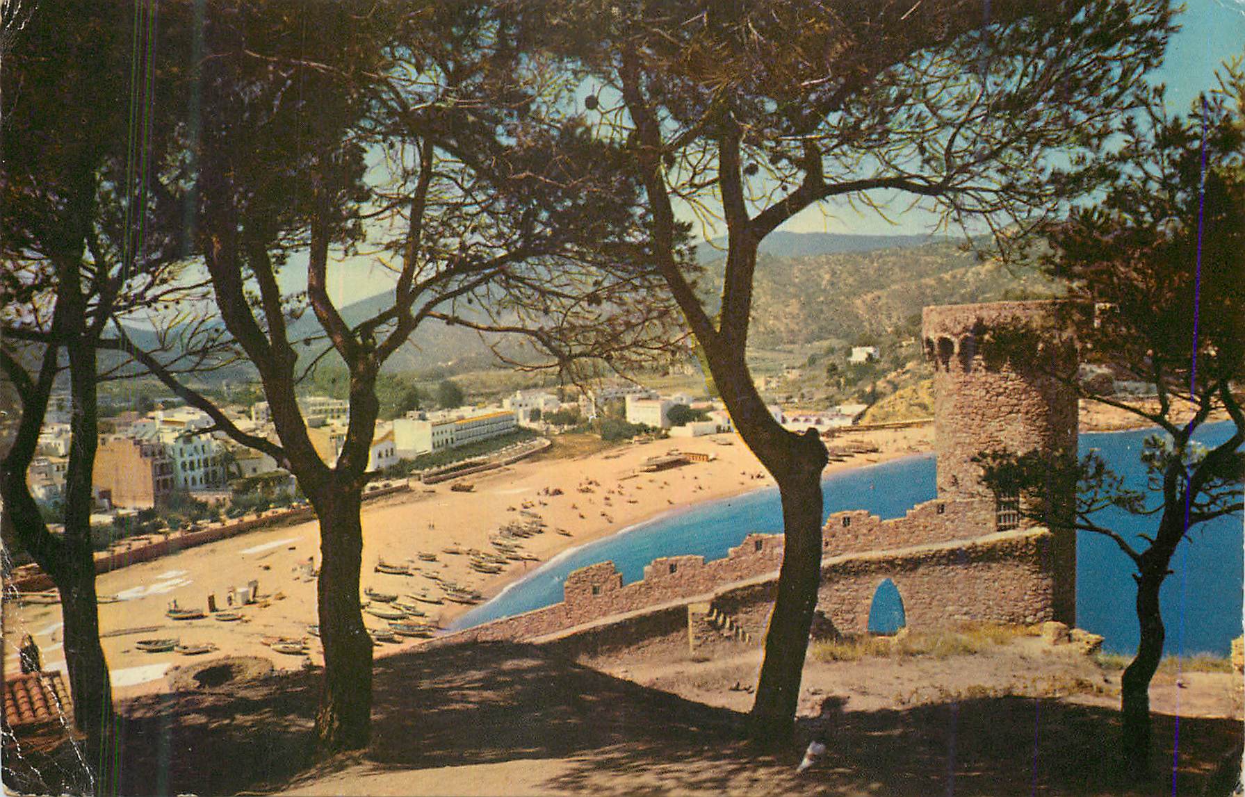 CPM Costa Brava Tossa de Mar Serie 3 Vue Partielle
