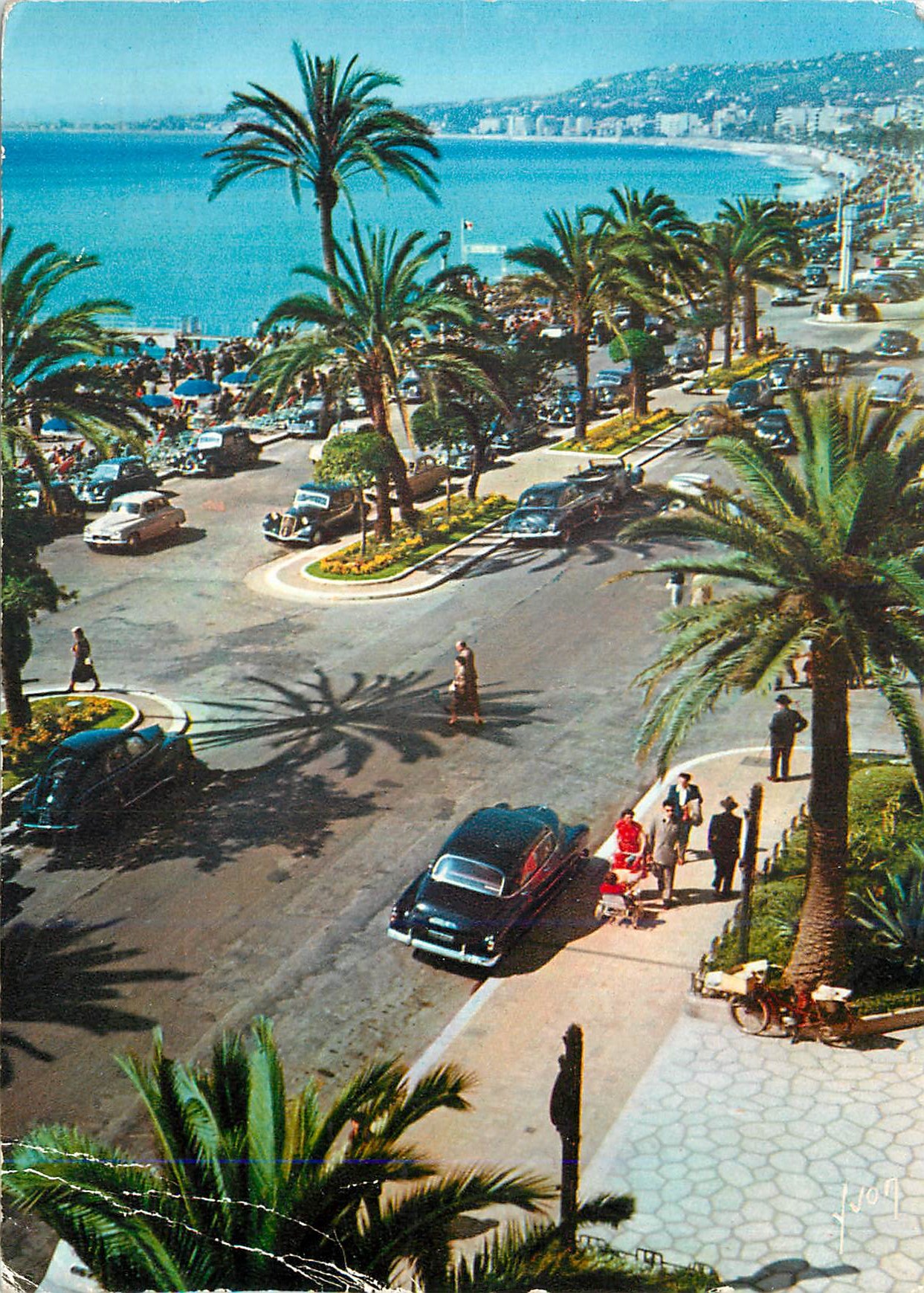 CPM Nice (Alpes Maritimes)La Cote d'Azur Couleurs et Lumiere de France Promenade des Anglais