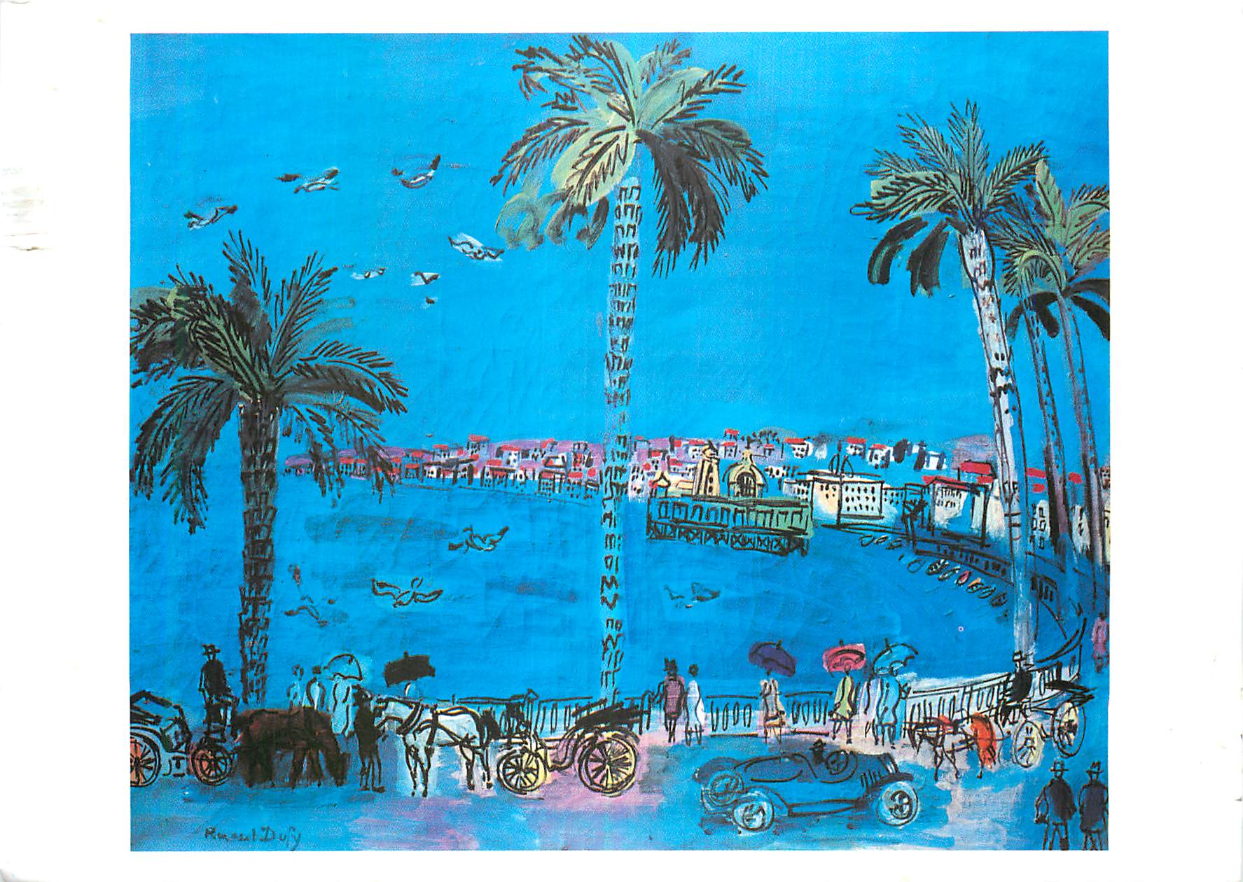 CPM Raoul Dufy Nice La Promenade des Anglais