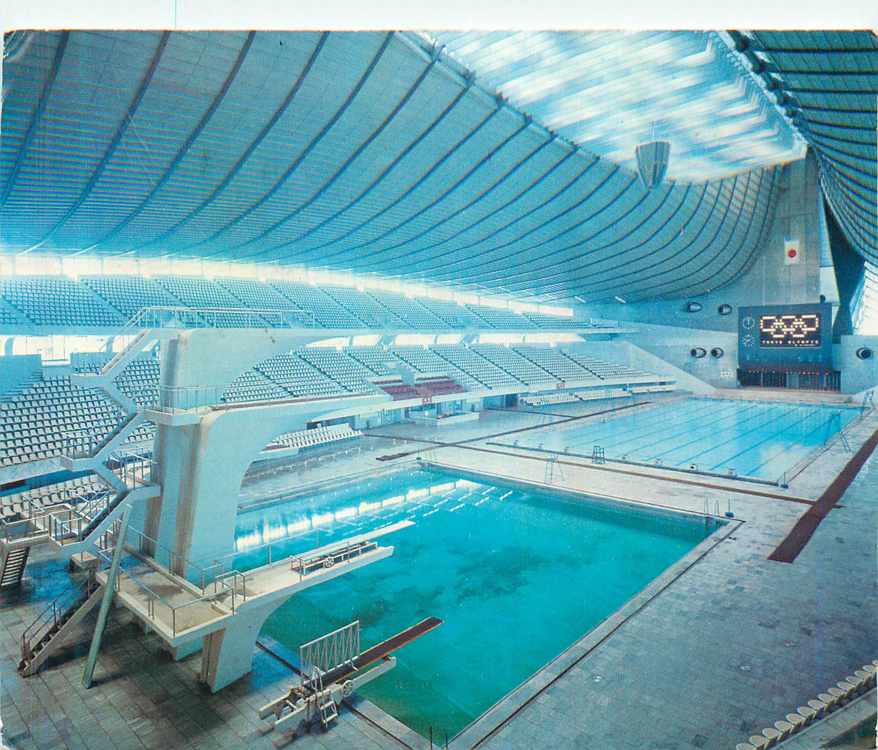 CPM First Gymnasium Pool The Locate of Record Breaking Swimming Meets Japon