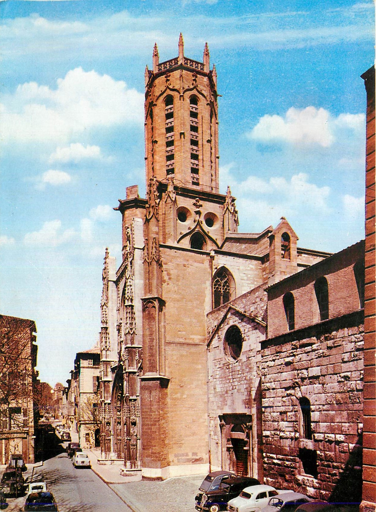 Aix-en-Provence — Cathédrale Saint-Sauveur et clocher du XVIe s.