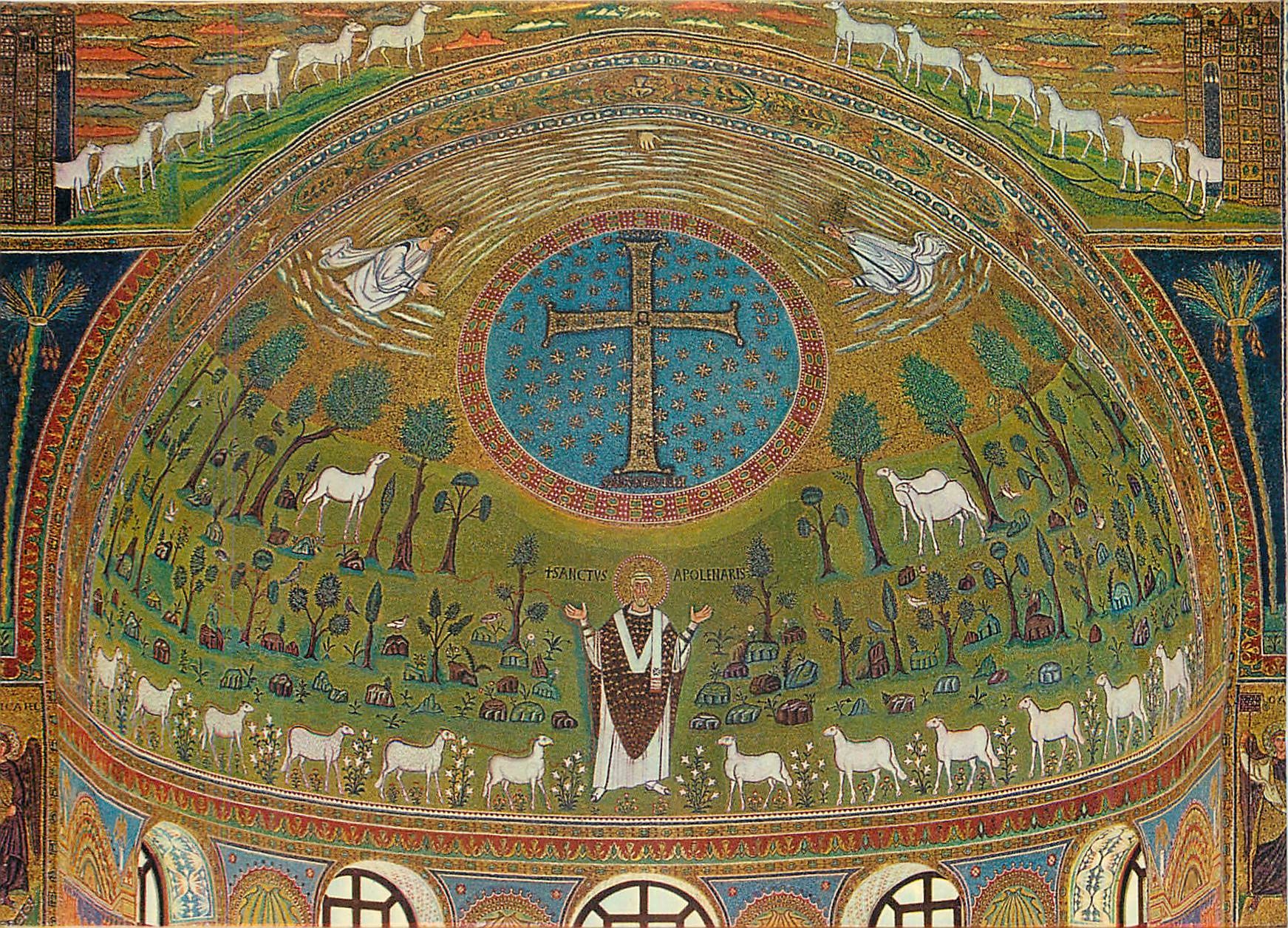 CPM Ravenna S Apollinare in Classe Apse (VIe Siecle)