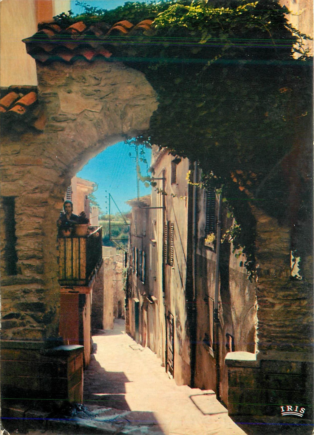 CPM Bormes les Mimosas (Var) Rue Rompicuou Reflets de la Cote d'Azur