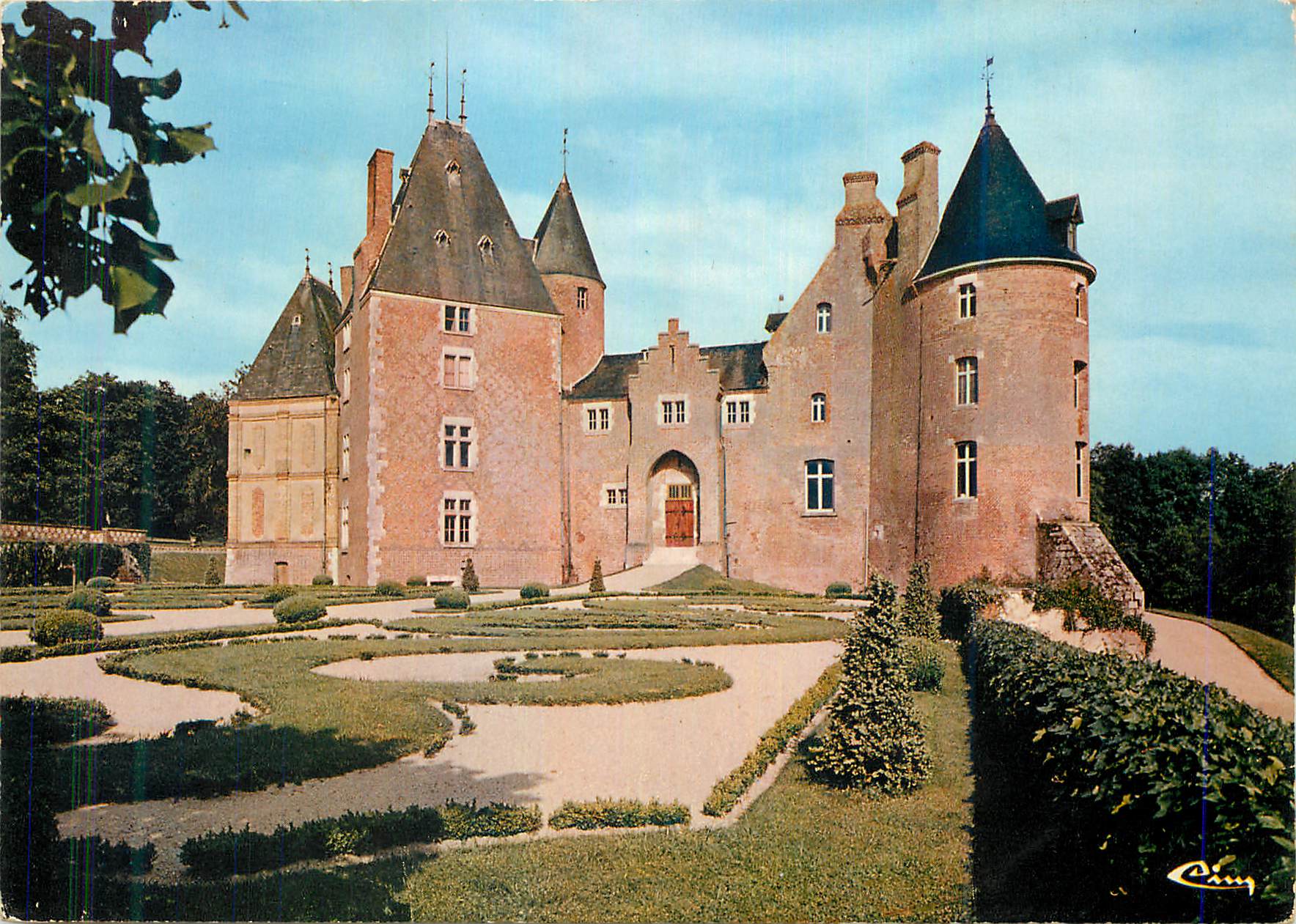 CPM Blancafort le Chateau XVe Facade Ouest