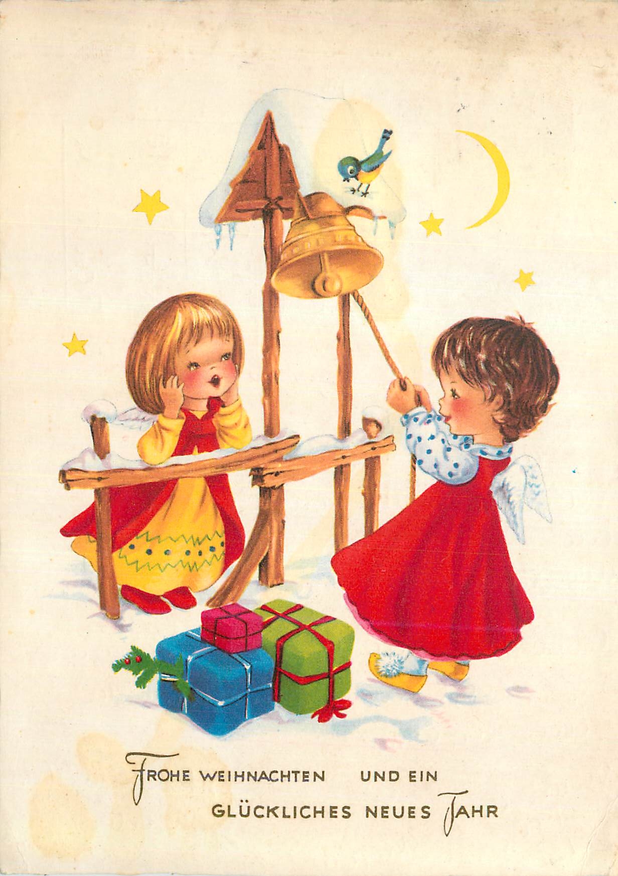 CPM Frohe Weihnachten und Ein Gluckliches Neues Jahr