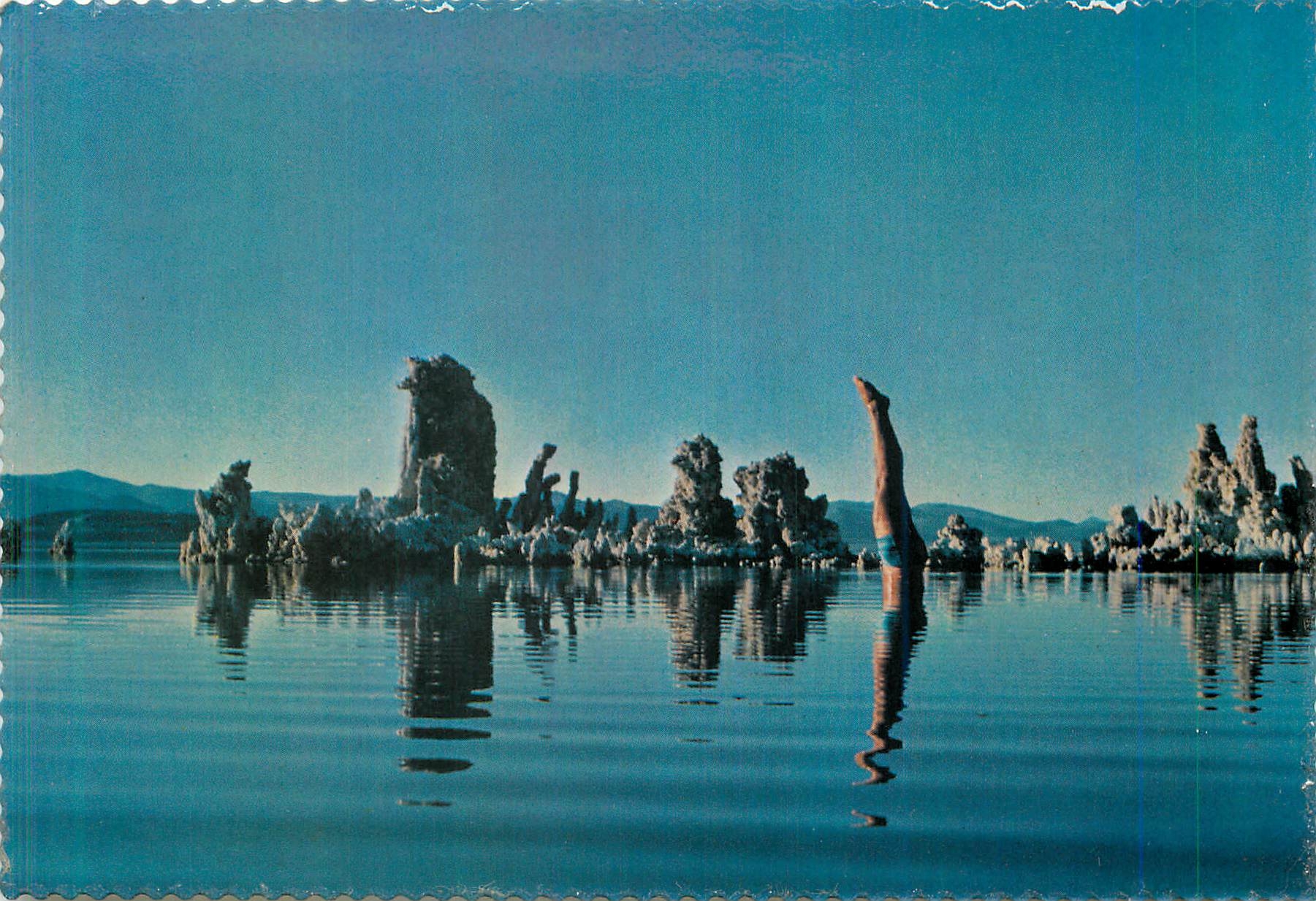 CPM Wish you Were Here Fotographie Von Hipgnosis am Monosee California 1975