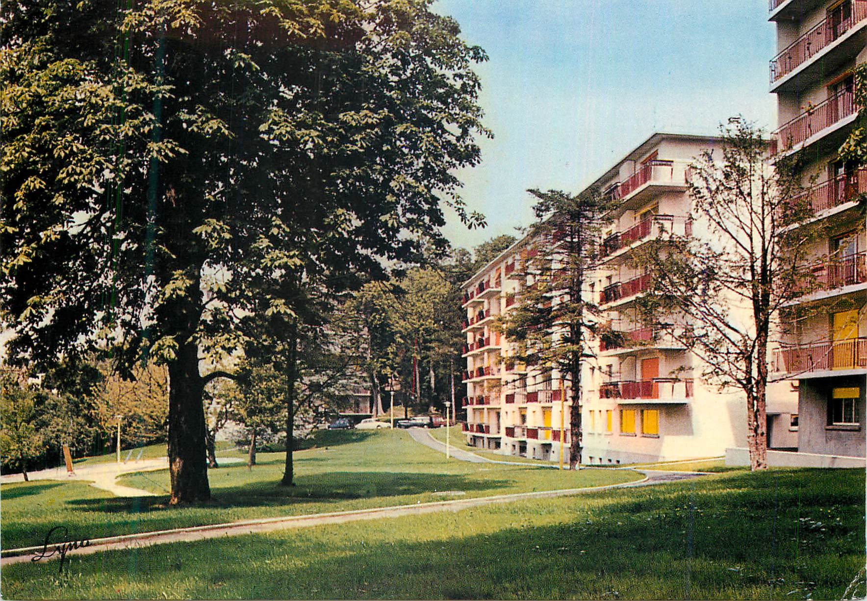 CPA Cormeilles en Parisis Val d'Oise Residence du Parc