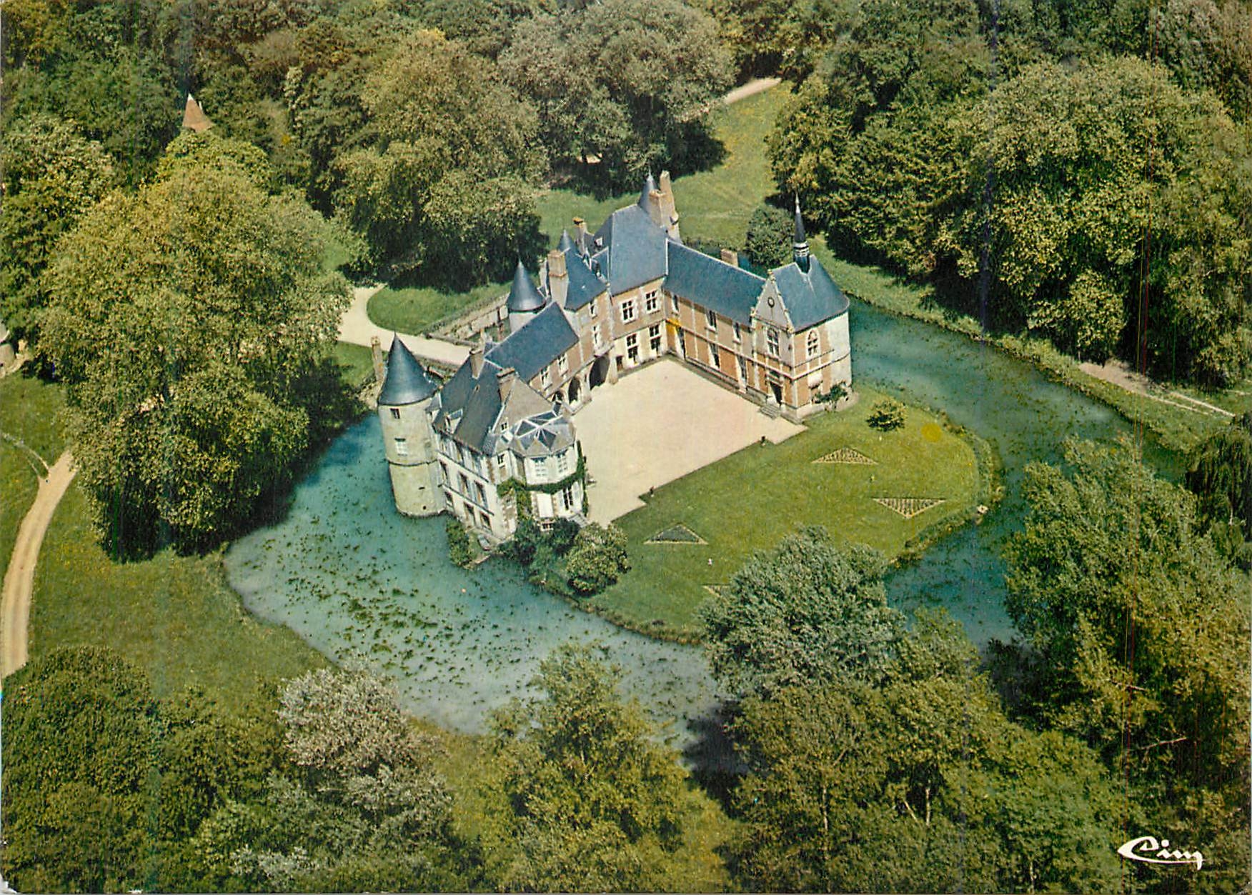 CPA Thorigny sur Oreuse (Yonne) le Chateau de Fleurigny