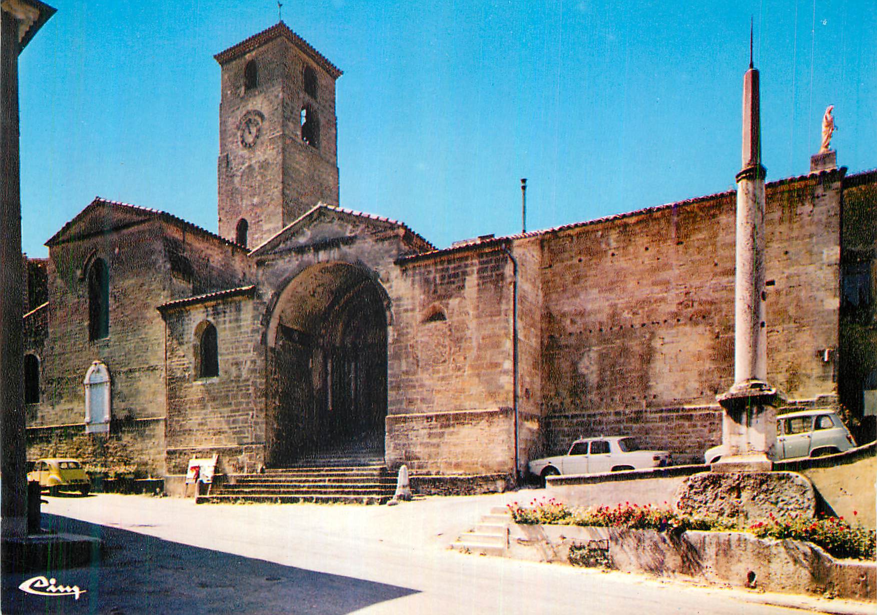 CPA Etoile sur Rhone (Drome) l'Eglise (XIIe s) Style Roman le Portail et le Clocher