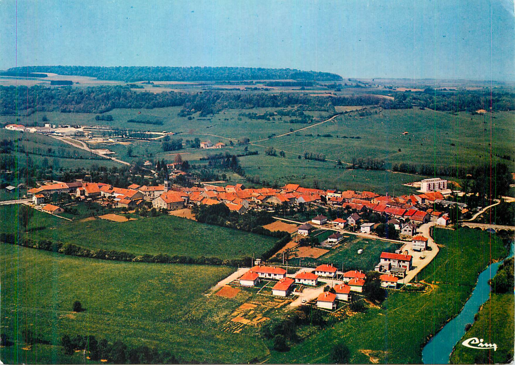 CPA St Thiebault (Hte Marne) la Vallee de la Meuse