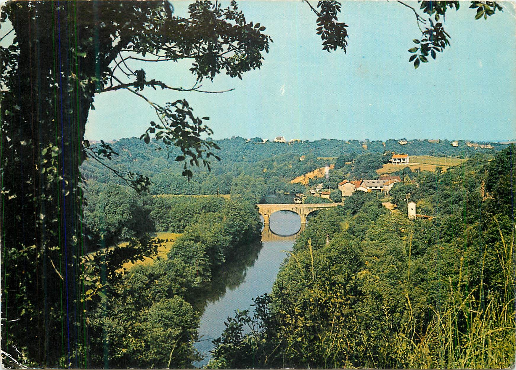 CPM la Haye Fouassiere (Loire Atlantique) Panorama sur la Sevre