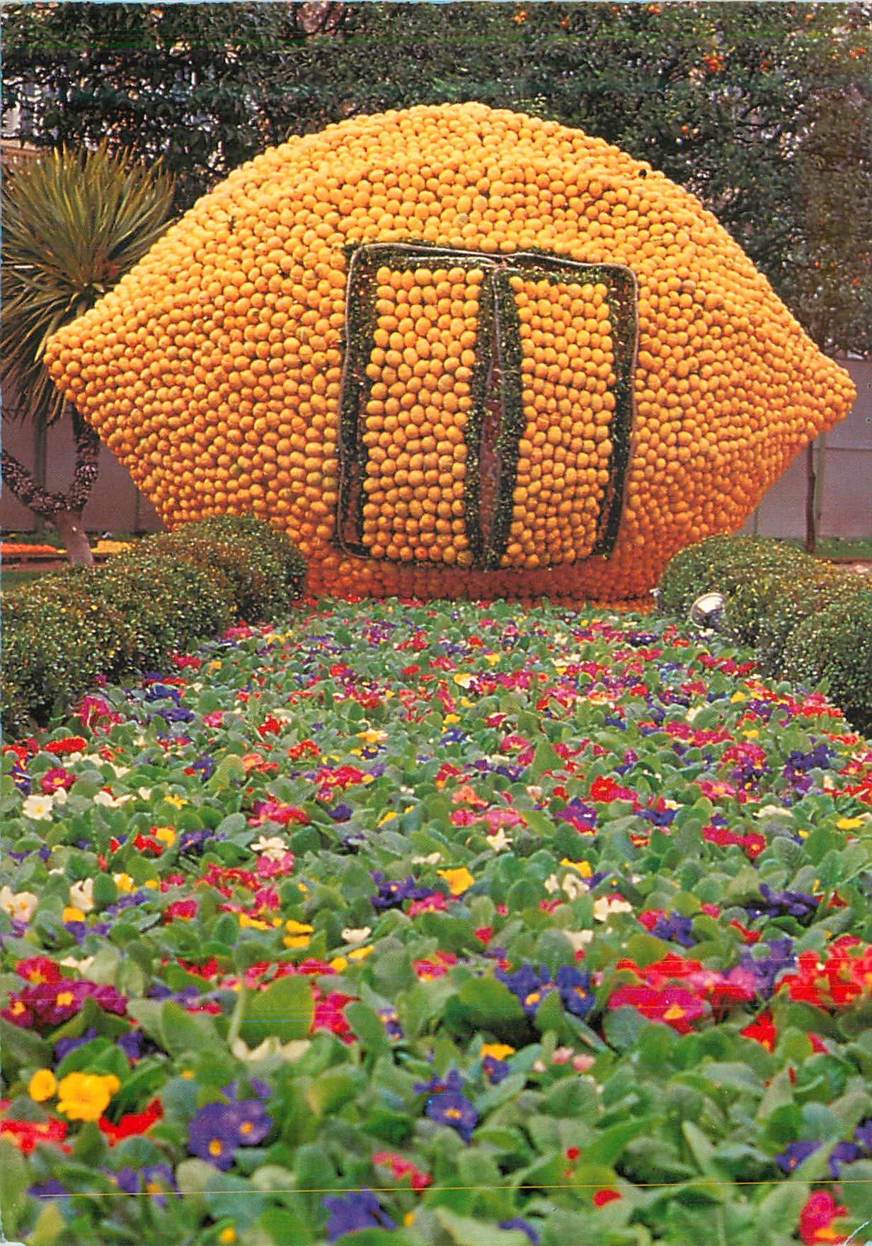 CPM Menton la Cote d'Azur Fetes du Citron Contes et Legendes le Merveilleux