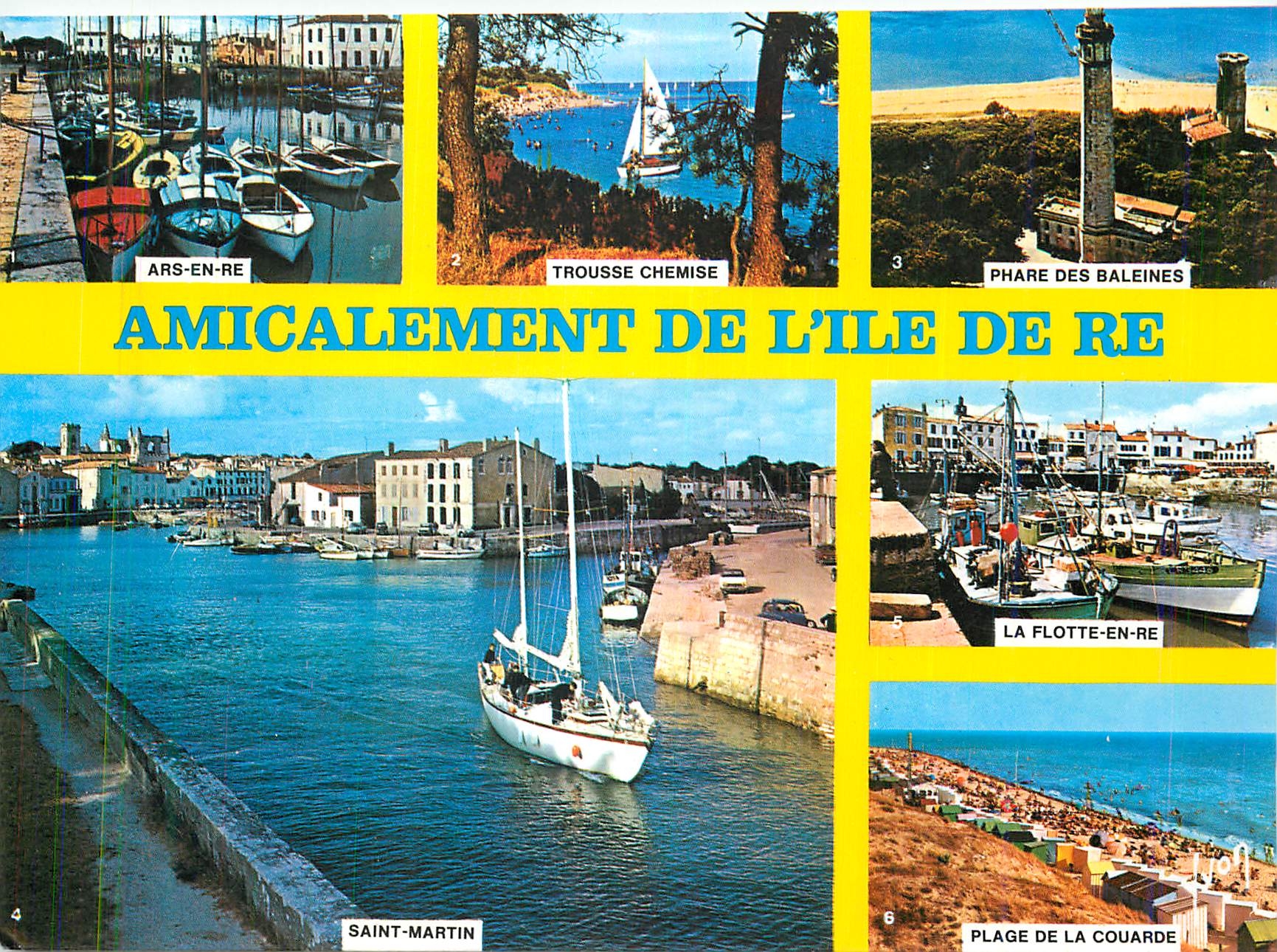 CPM Ile de Re (Charente Maritime) Couleurs et Lumiere de France