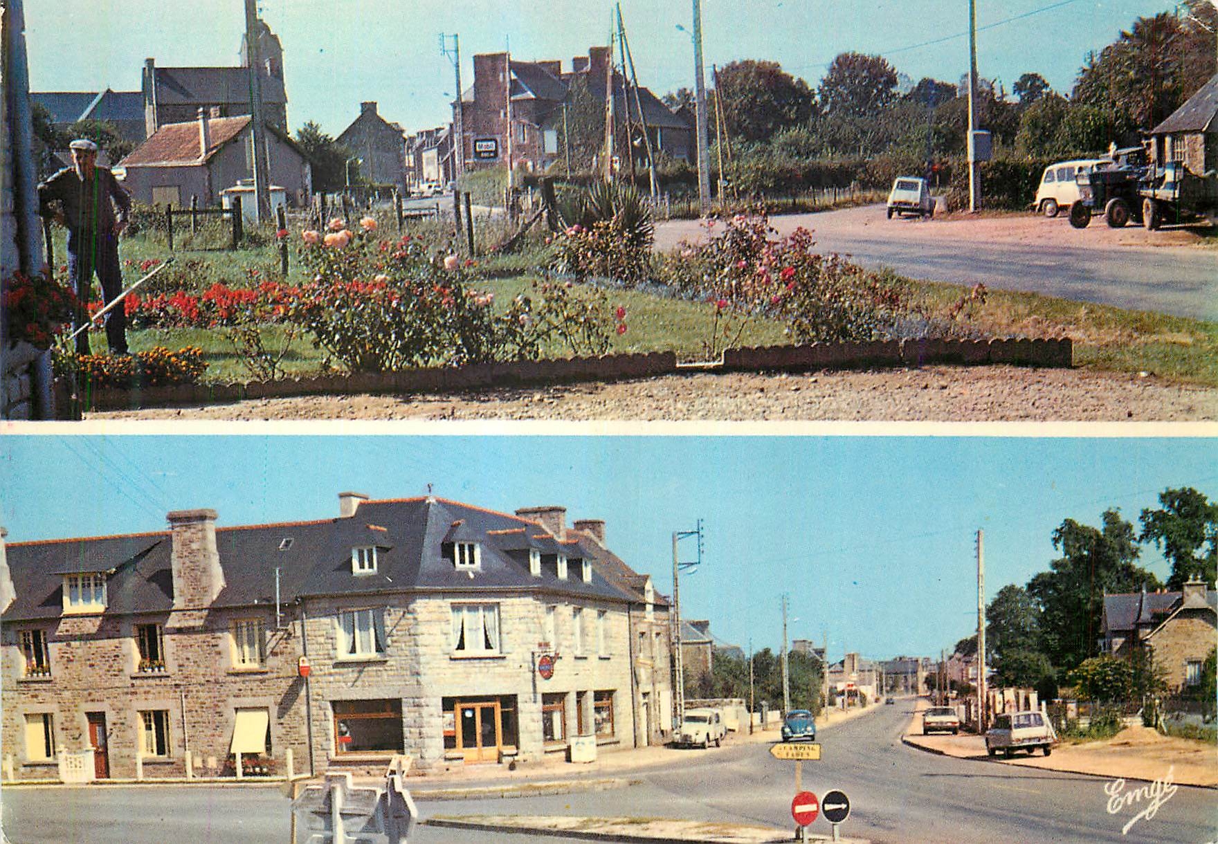 CPM la Vicomte sur France (Cotes du Nord) le Bourg Cote d'Emeraude