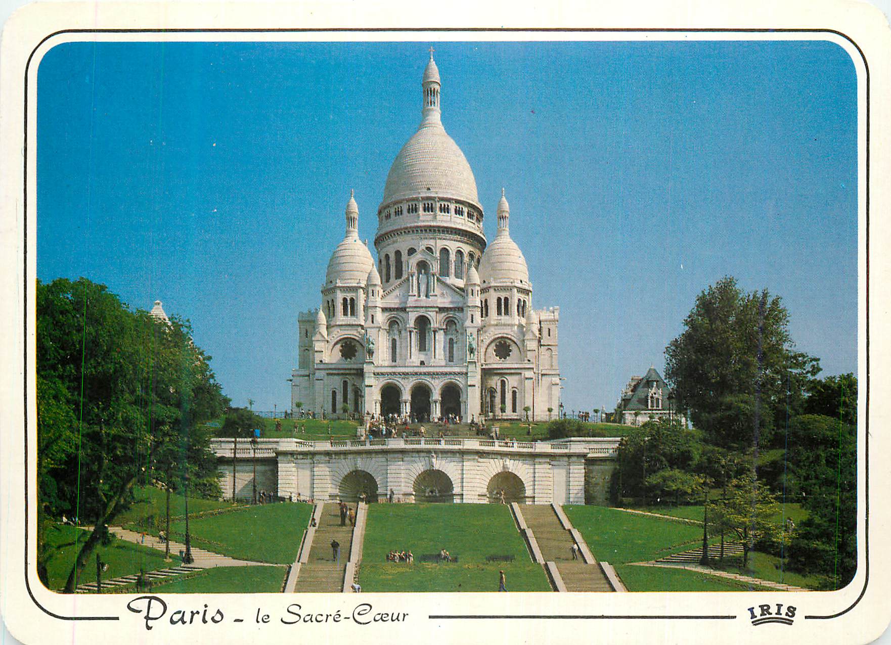 Paris - le Sacré-Cœur — éditeur IRIS, n° de série non visible
