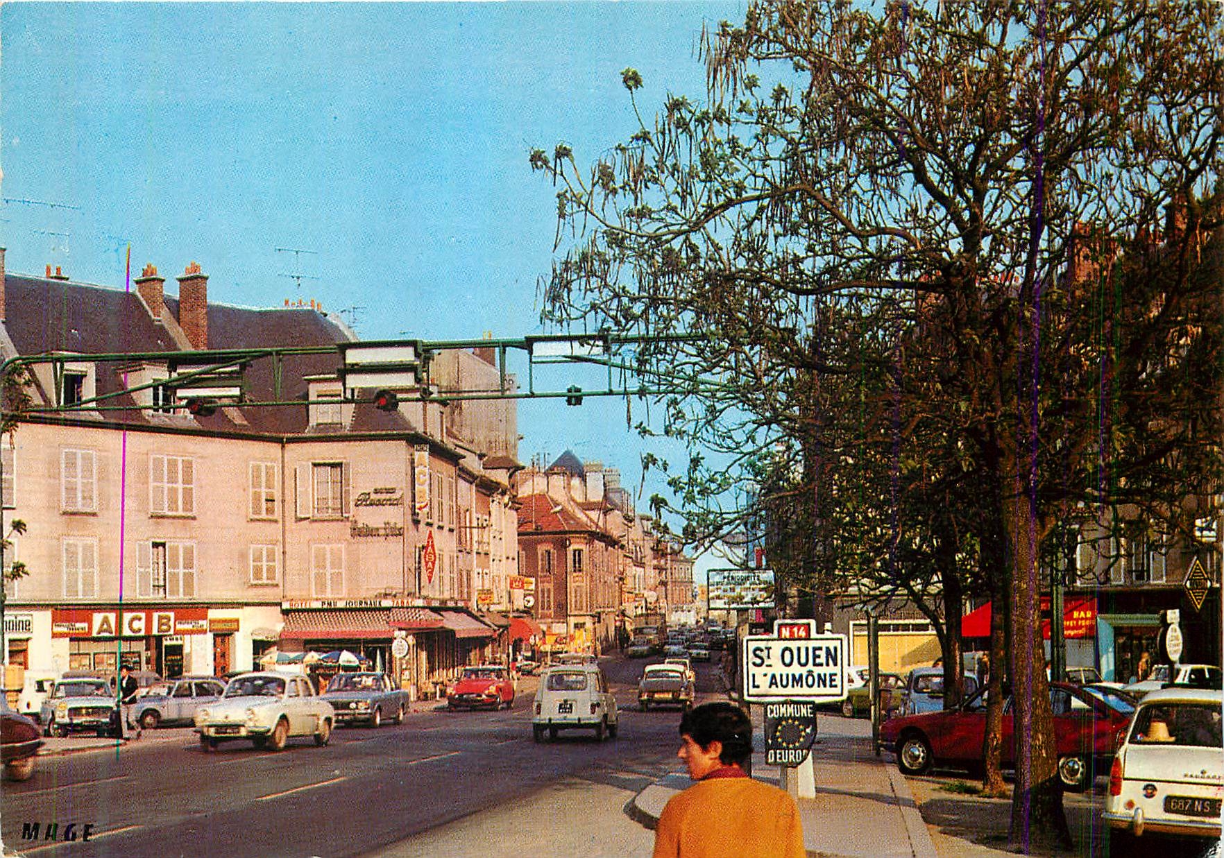 CPM Saint Ouen L'Aumone (Val d'Oise) Rue du General Leclerc