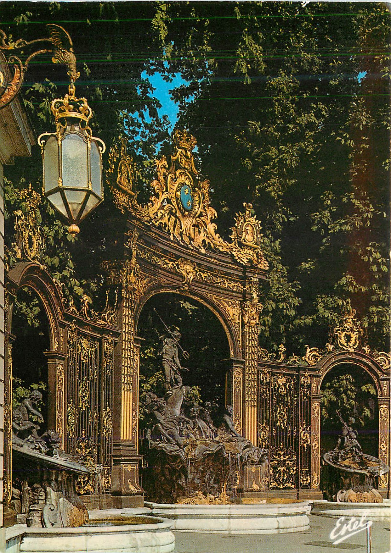 CPM Nancy (Meurthe et Moselle) Place Stanislas (1752 1756) La Fontaine