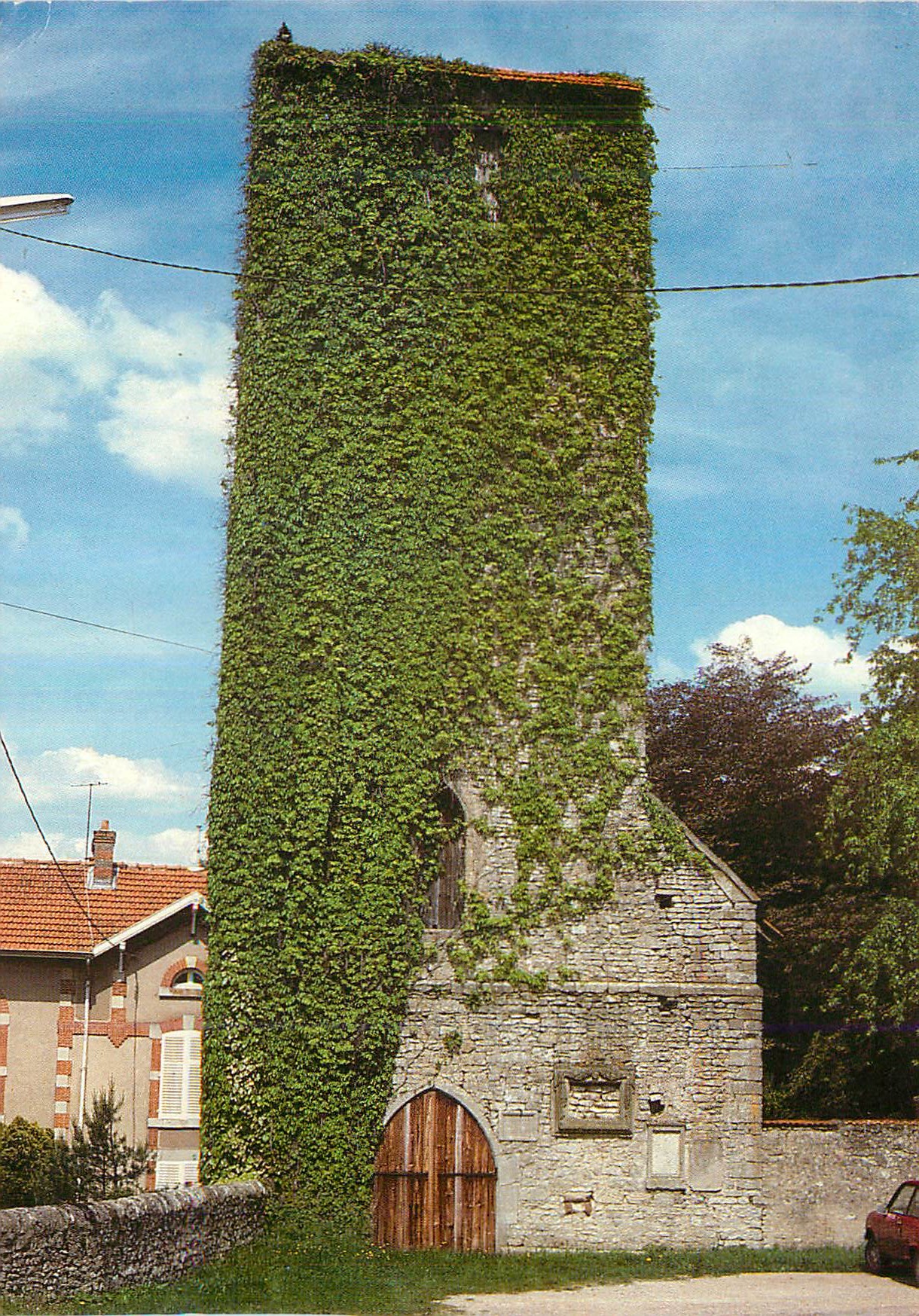 CPM Gerbeviller Le Clocher de l'Ancienne Eglise (XIIIe Siecle)