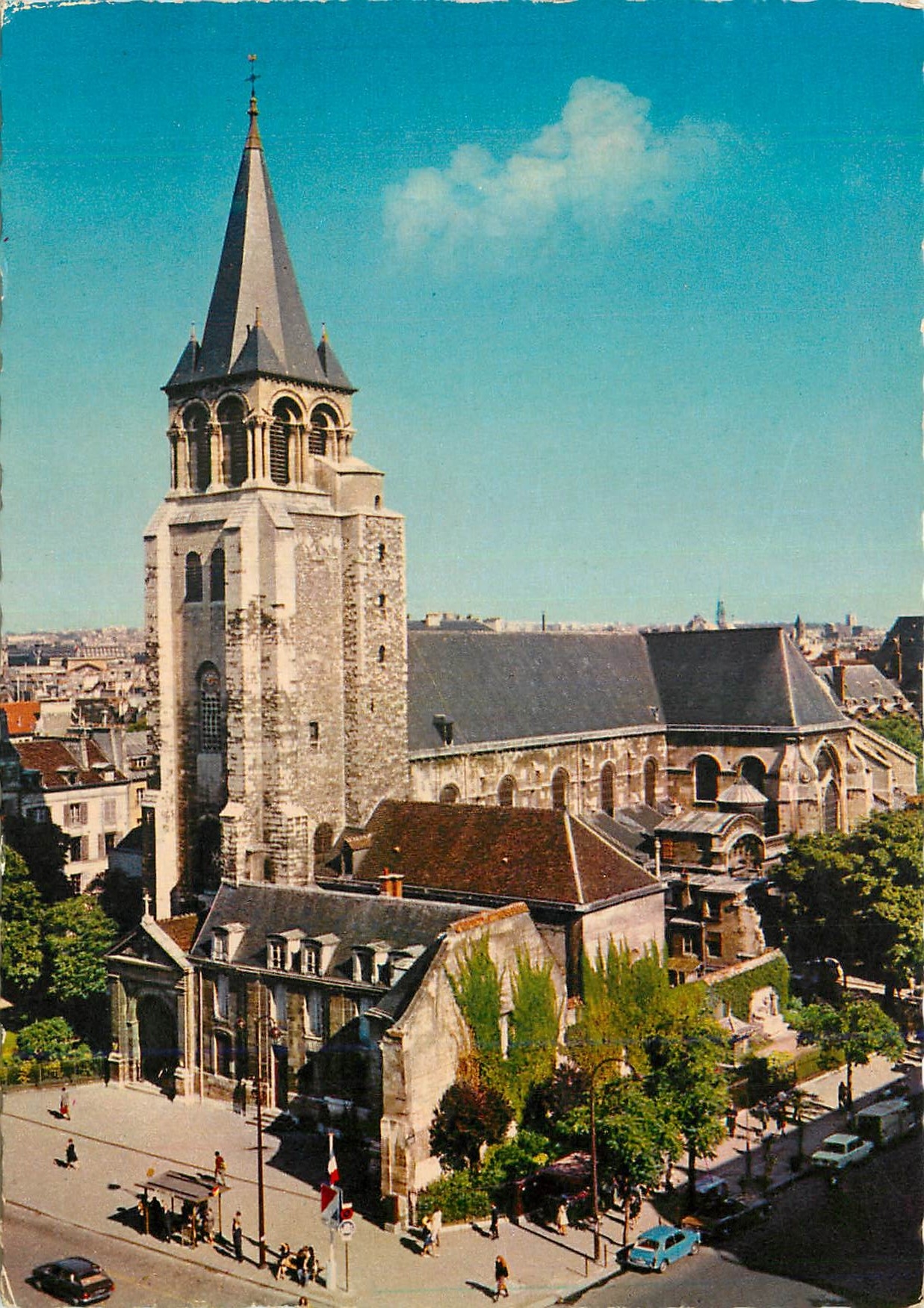 CPM Paris Eglise Saint Germain des Pres