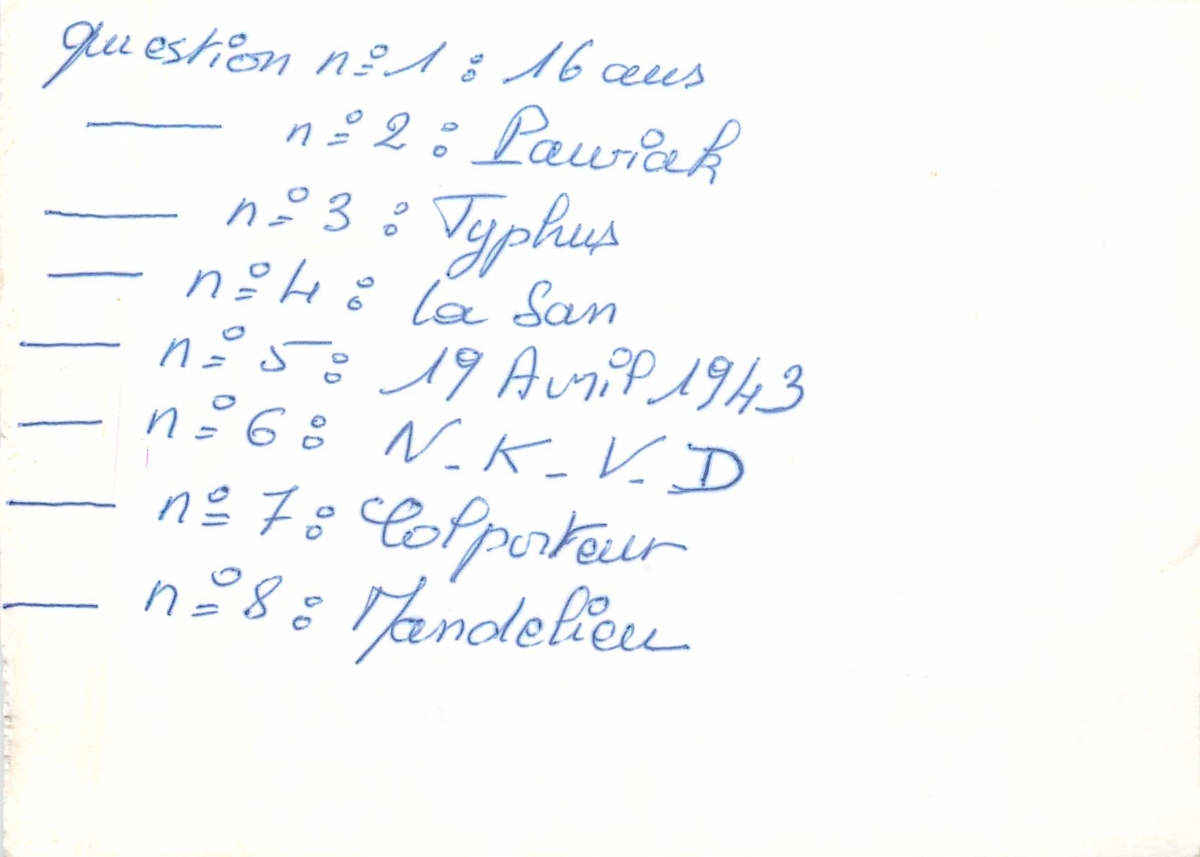Carte Entier Marianne 1F70 Gorbie 1985 pour Grand Jeu Au nom de tous les miens — Rückseite