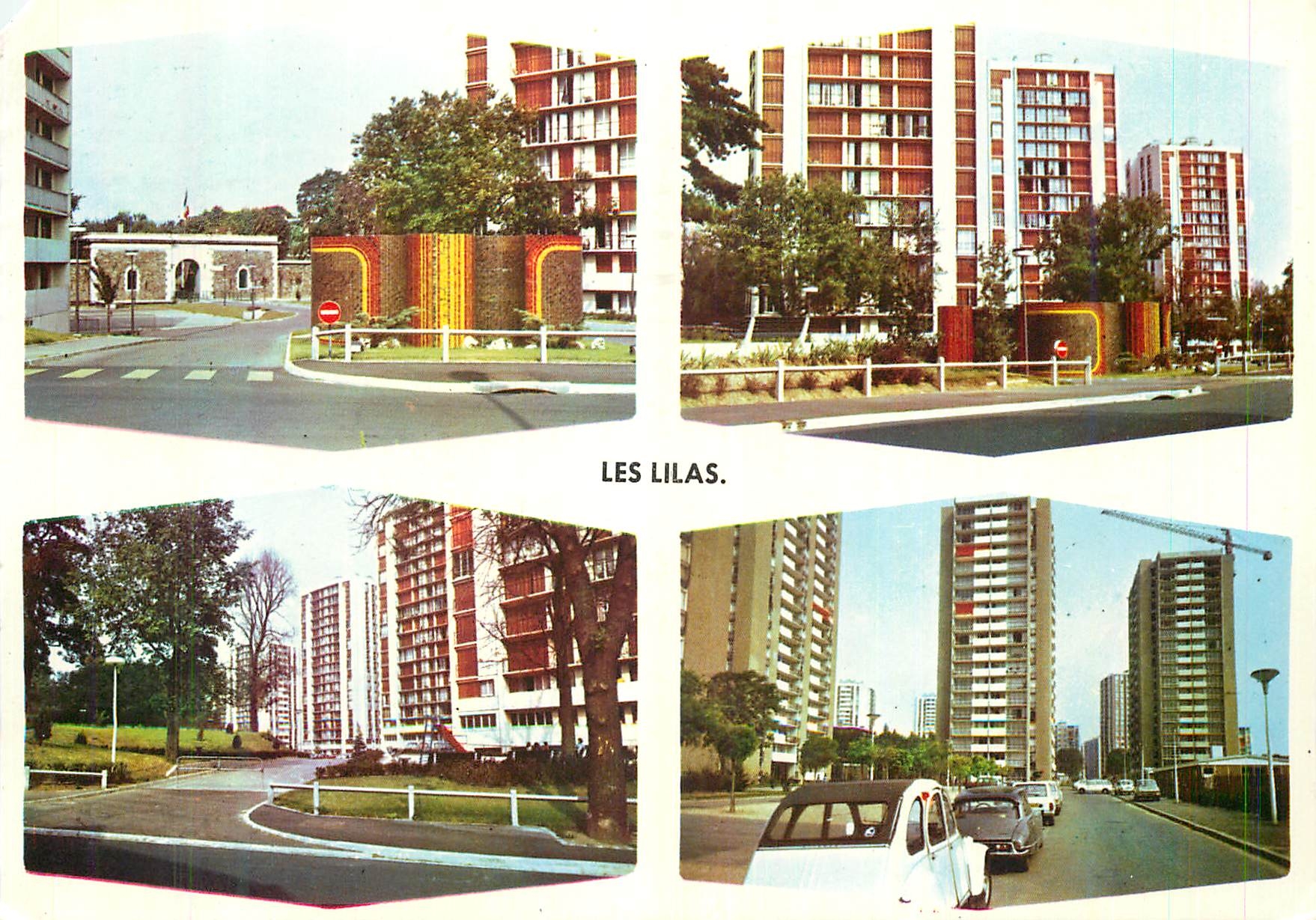 CPM Les Lilas Images de France Divers Aspects de la Ville