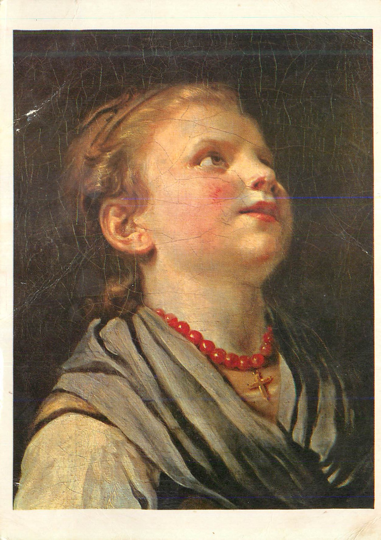 Jeune Fille — Jean-Baptiste Greuze (1725-1805) — Série BA, Éditions Beausset