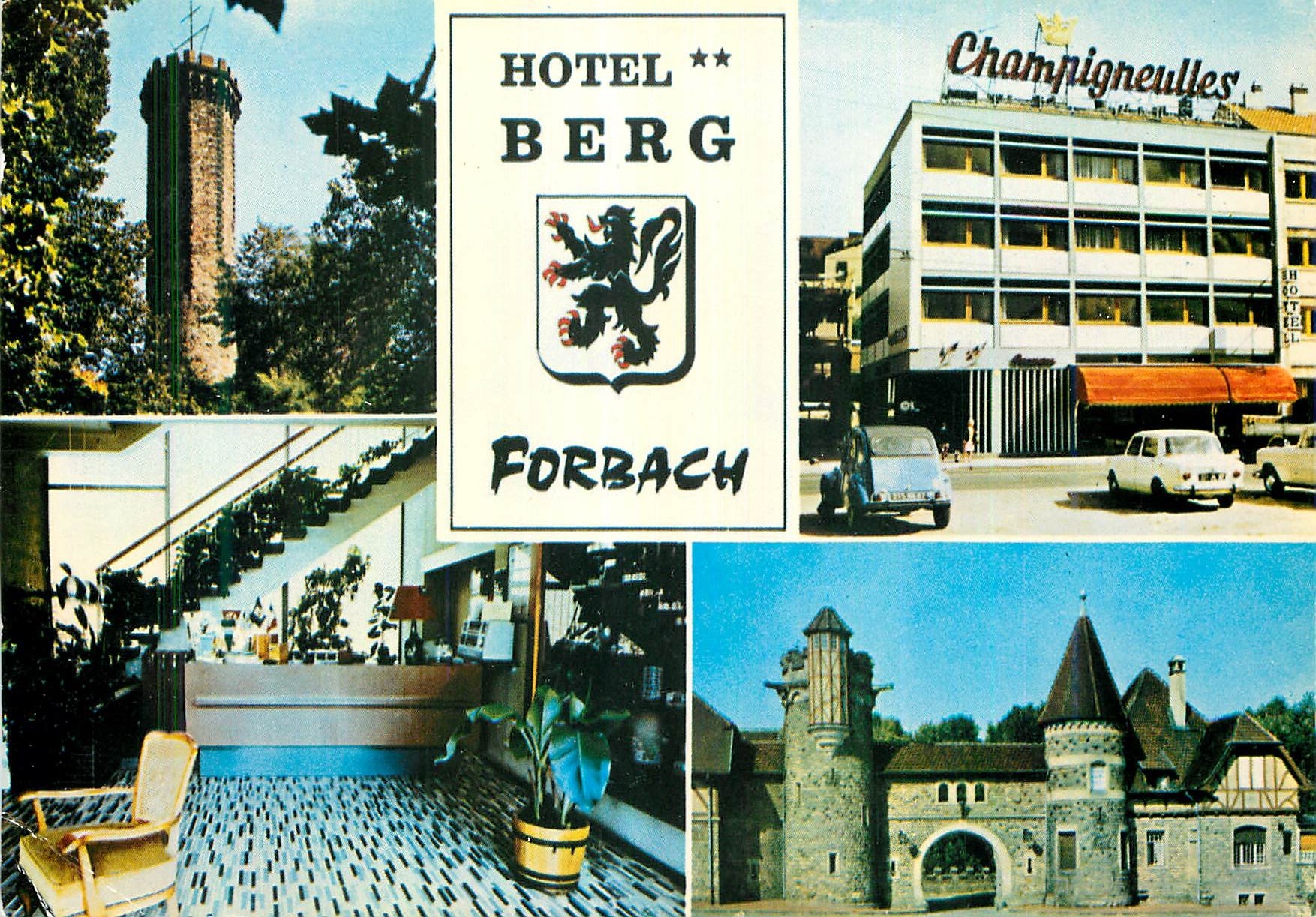 CPM Hotel Berg Forbach et sa Region Champigneulles