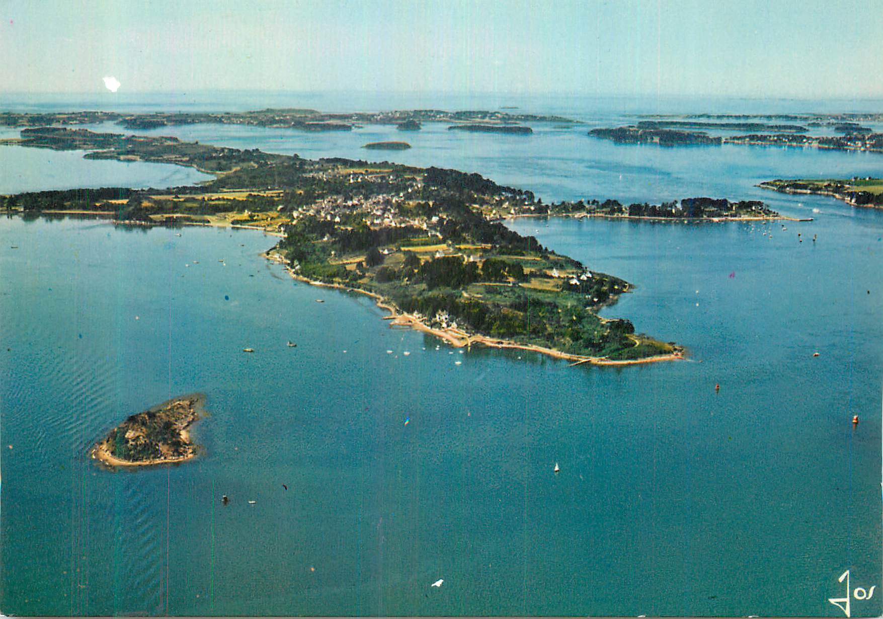 Ile aux Moines — vue générale — Éditions d'Art JOS