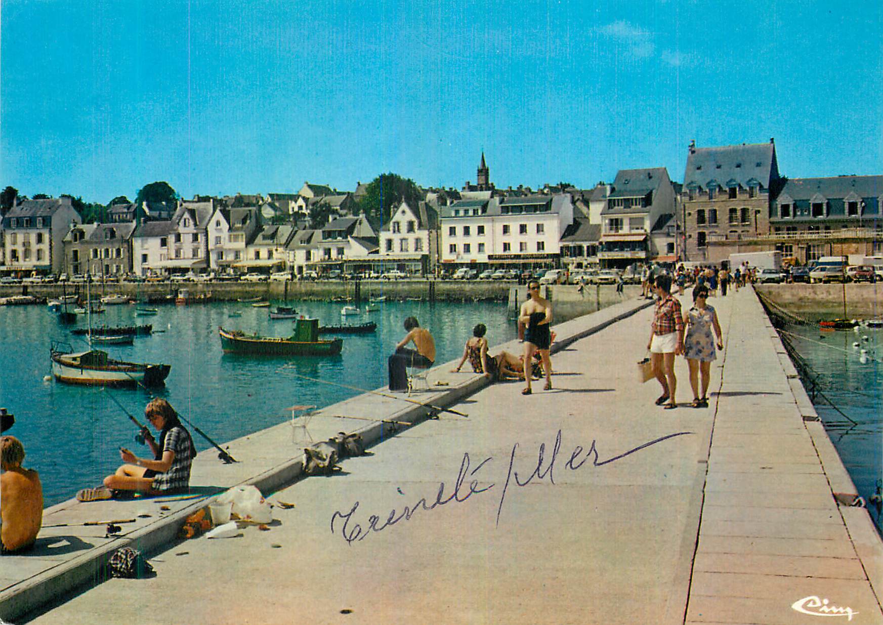 La Trinité-sur-Mer — La jetée - Les quais — Imprimeur Combier Mâcon