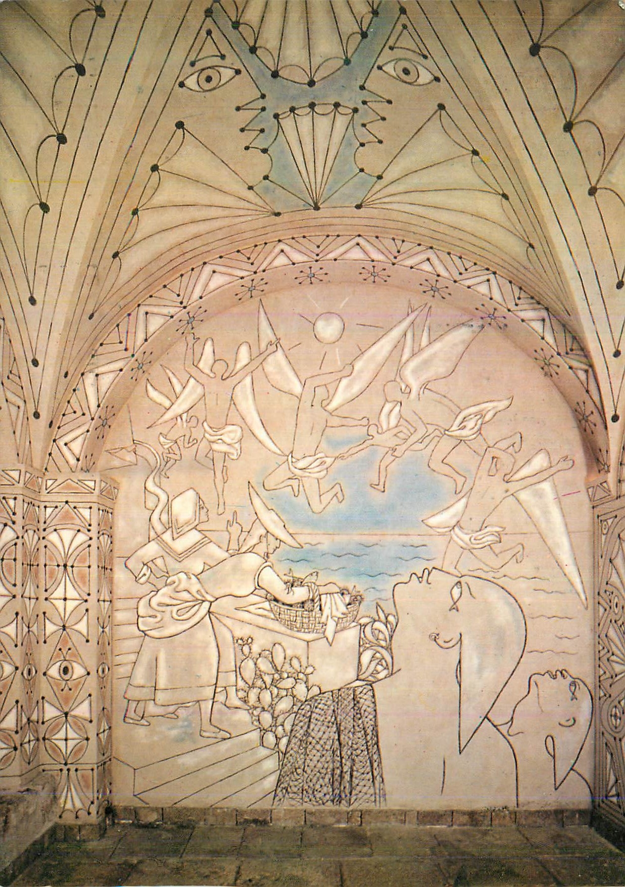 Chapelle Saint-Pierre de Villefranche-sur-Mer — offerte aux pêcheurs de Villefranche et décorée par Jean Cocteau — édition Cigogne