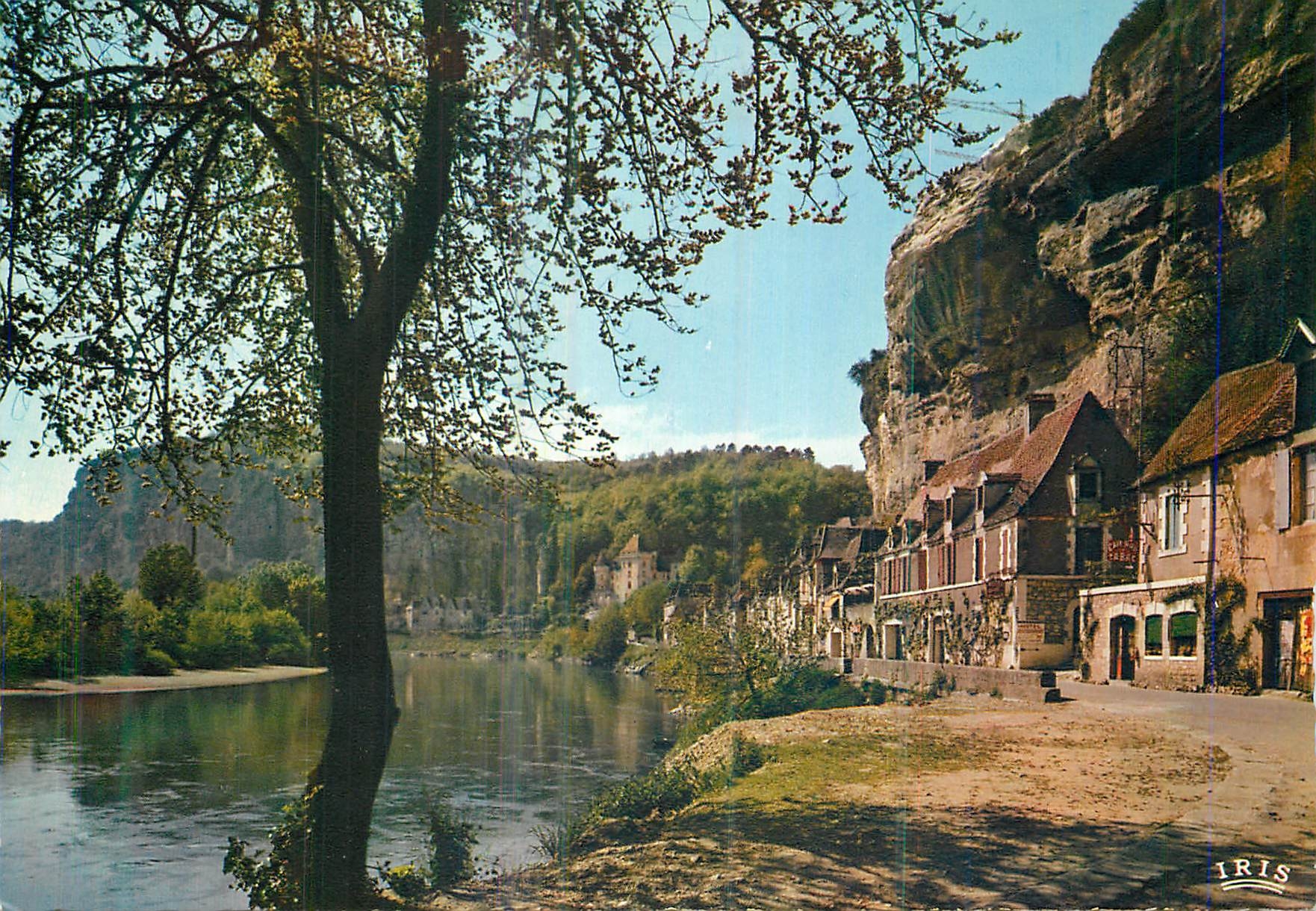 La Roque-Gageac — Eines der schönsten Dörfer Frankreichs — Moderne Ausgabe Mexichrome
