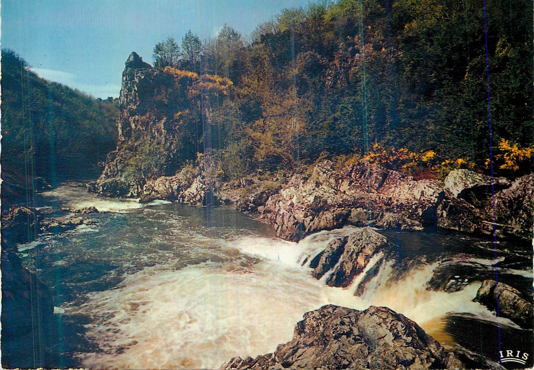 Les Gorges de l'Auvézère — Le Périgord pittoresque — Éditions Modernes « Théoljac »