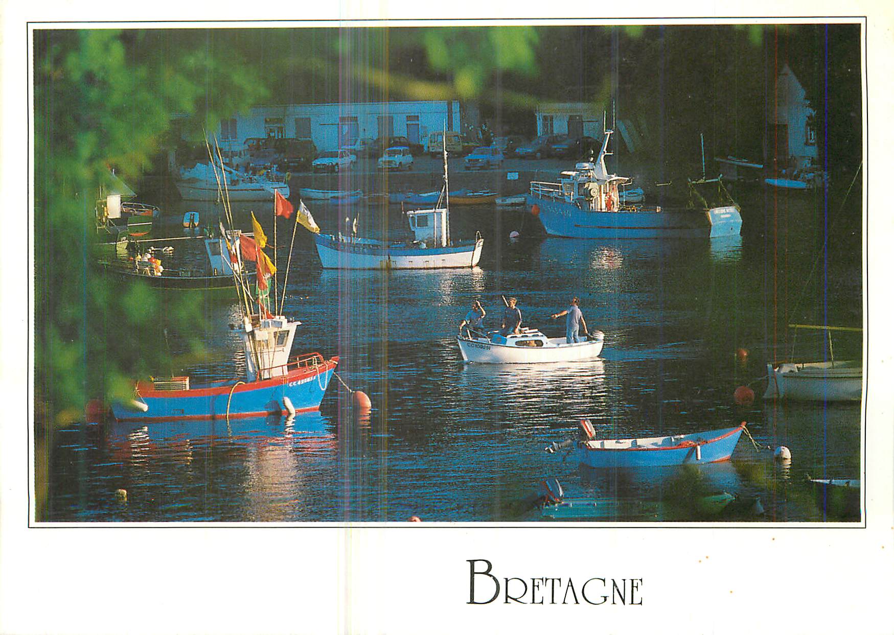 CPM Bretagne Image du Pays Breton Bateaux de peche