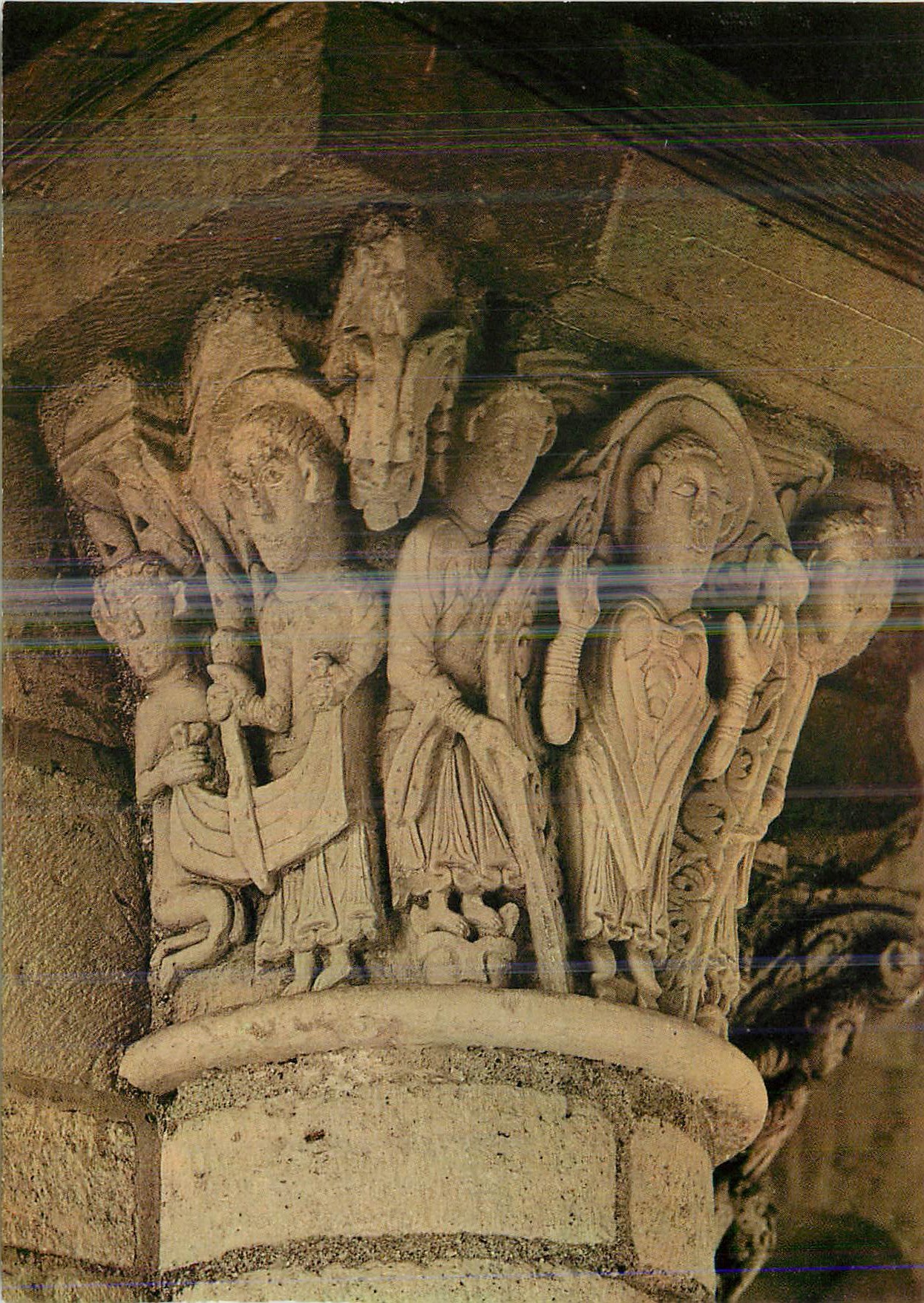 Chapiteau de la Tour-Porche — Saint-Martin — Basilique de Saint-Benoît-sur-Loire — Éditions GAUD