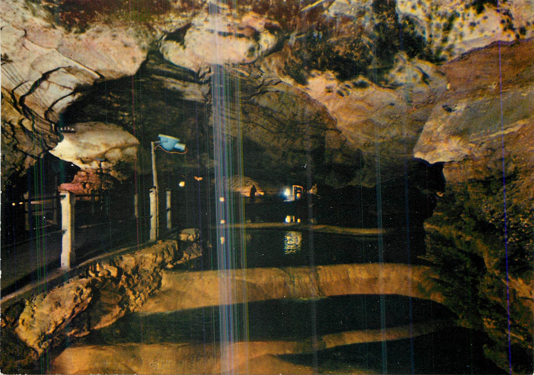Gouffre de Padirac (Lot) — Die großen Becken des flachen Flusses — Éditions C. Taillefer