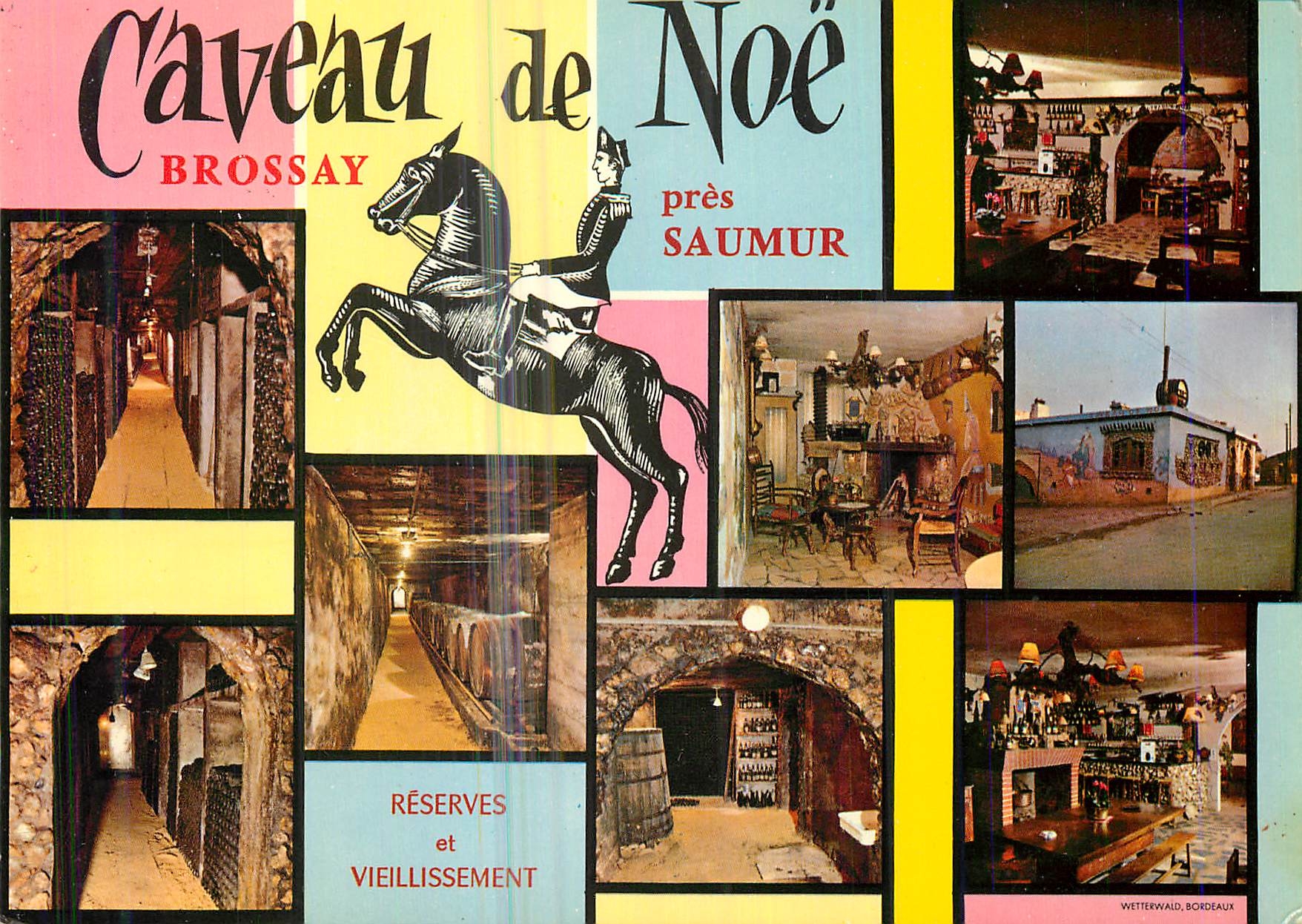 CPM Caveau de Noe Brossay (Maine et Loire) pres Saumur Reserves aux Vieillissement