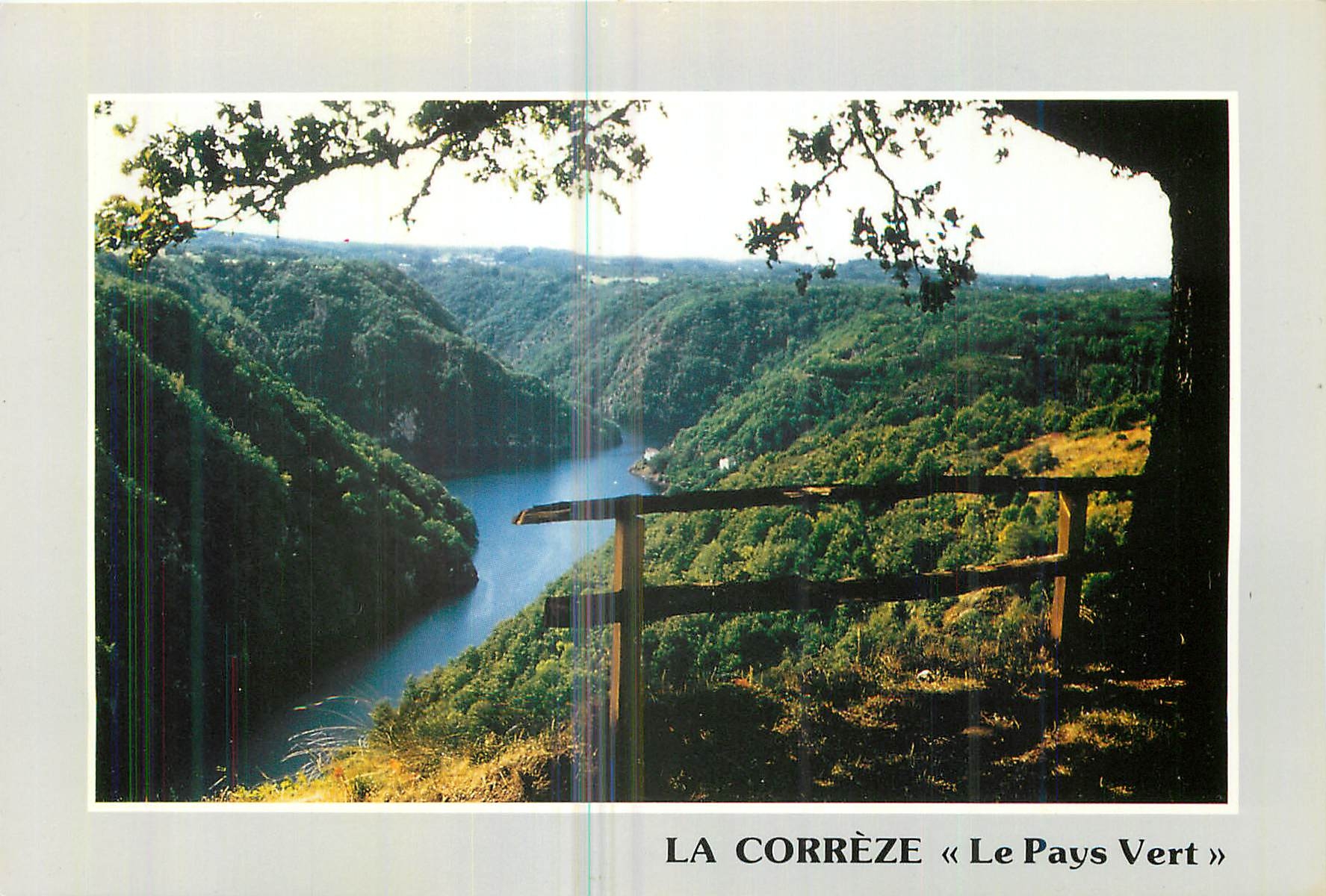 CPM La Correze Le Pays Vert Le Site de Saint Nazaire