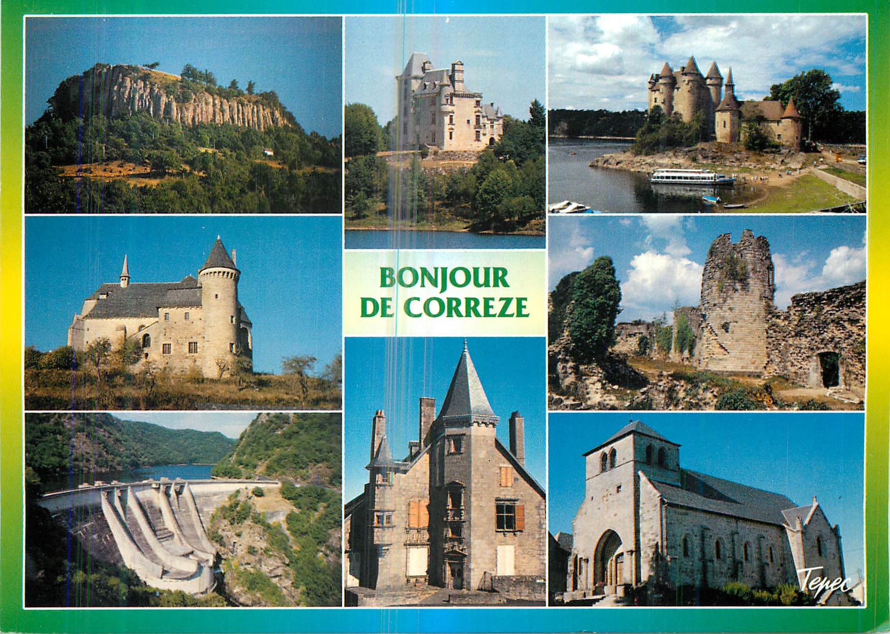 Corrèze — Lieux emblématiques — Tépec Éditions